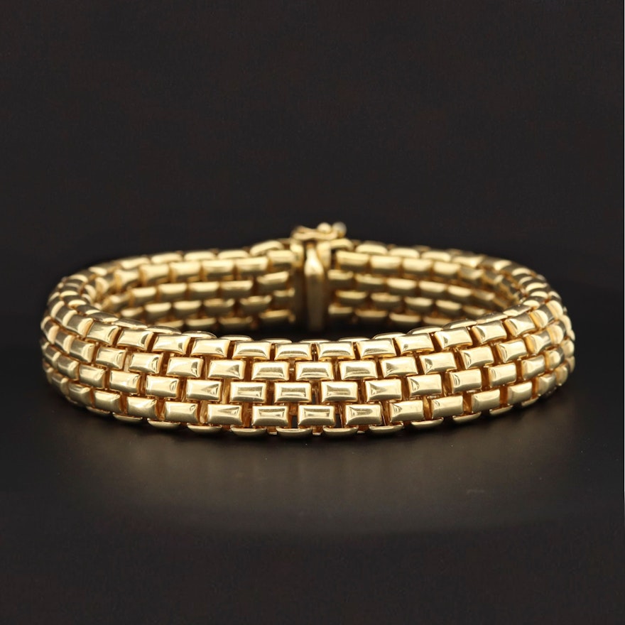 Fope 18K Yellow Gold Link Bracelet