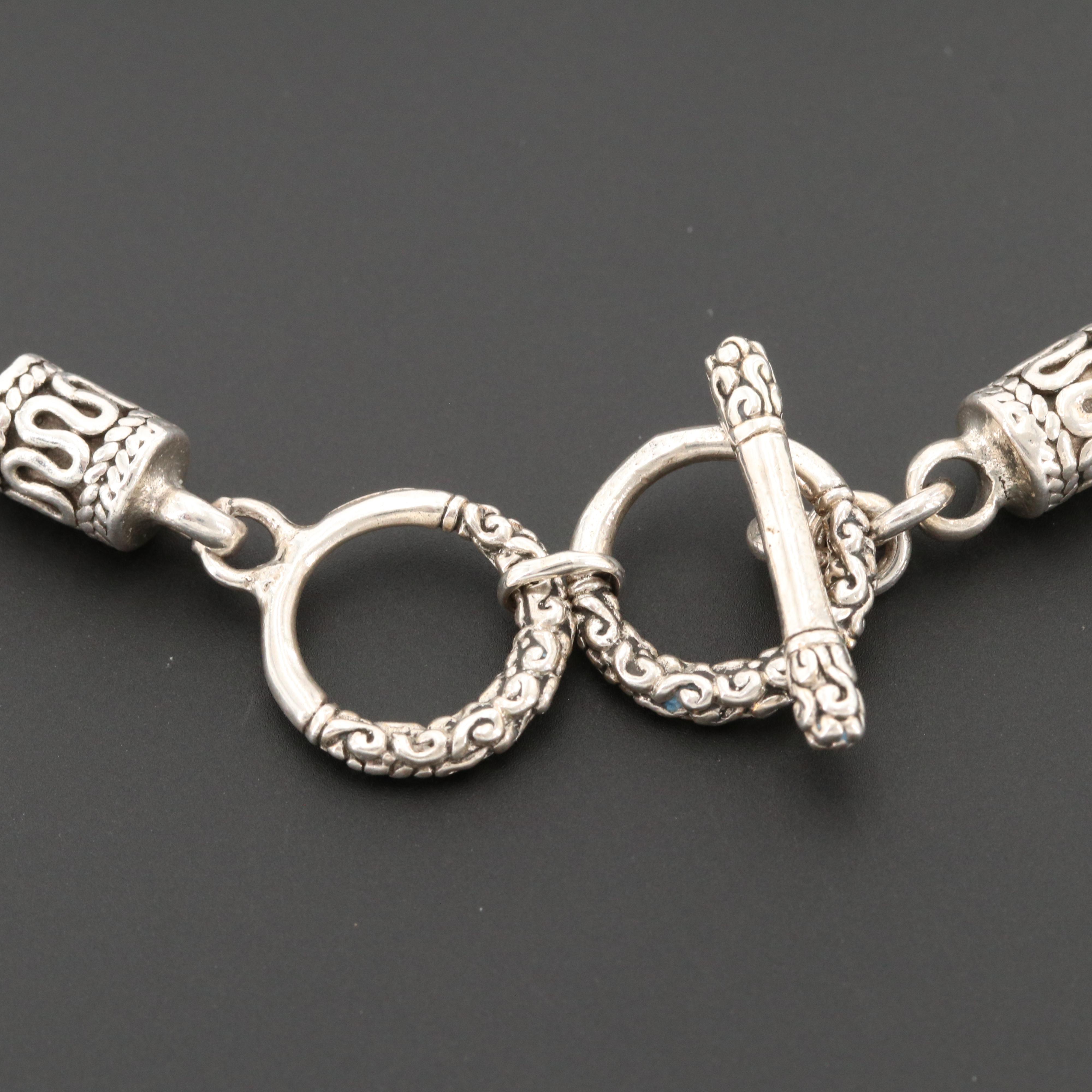 Sterling Silver Dragon Bracelet