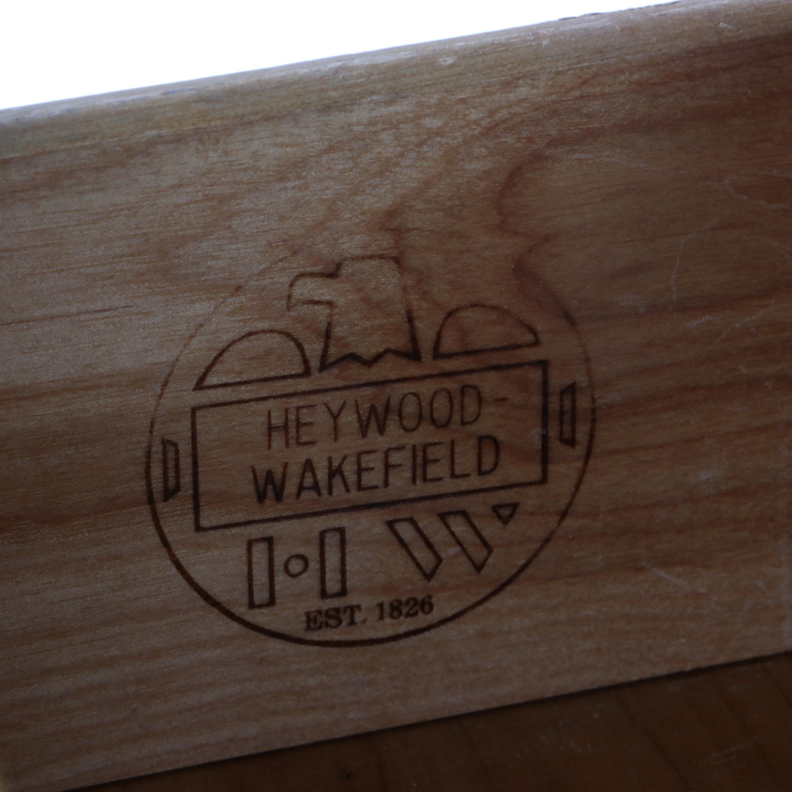 Heywood-Wakefield, Mid Century Modern Birch China Cabinet