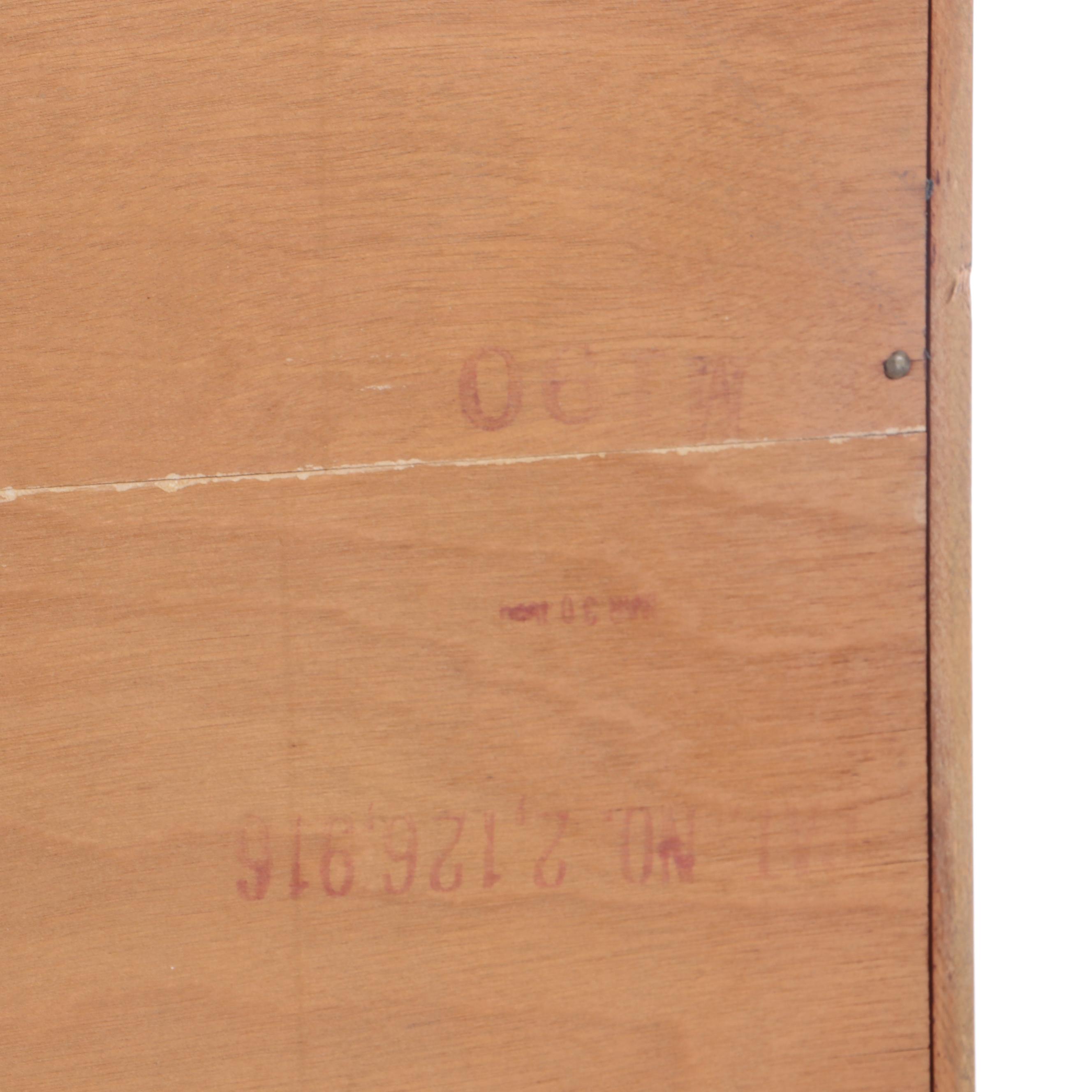 Heywood-Wakefield, Mid Century Modern Birch China Cabinet