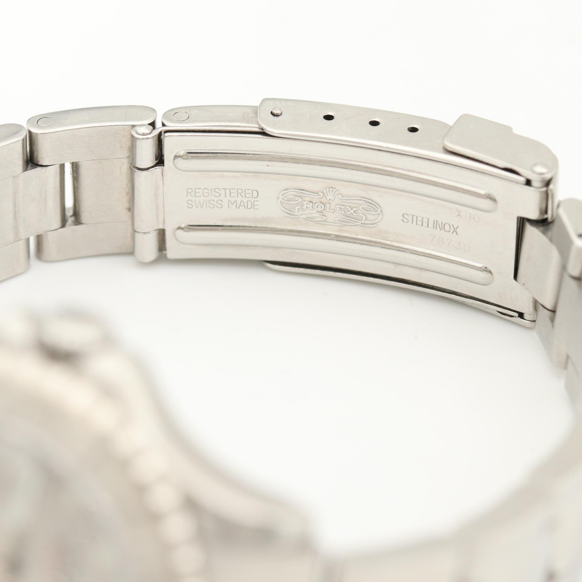 Rolex Platinum and Stainless Steel 1999 Yacht-Master Watch