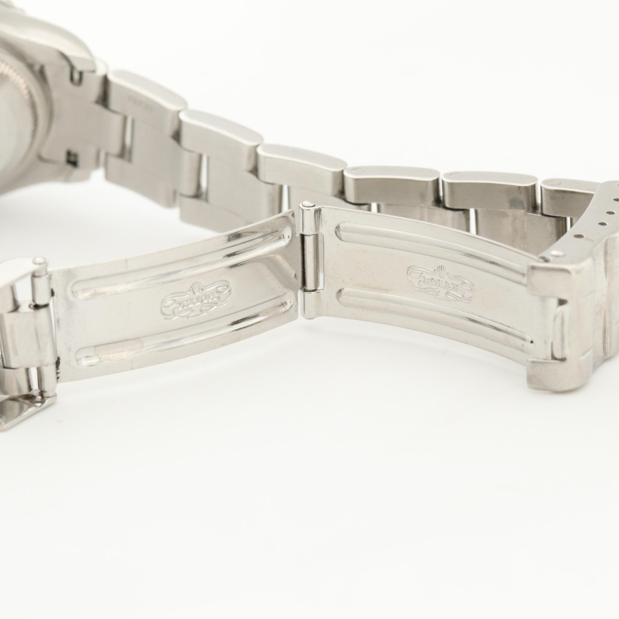 Rolex Platinum and Stainless Steel 1999 Yacht-Master Watch