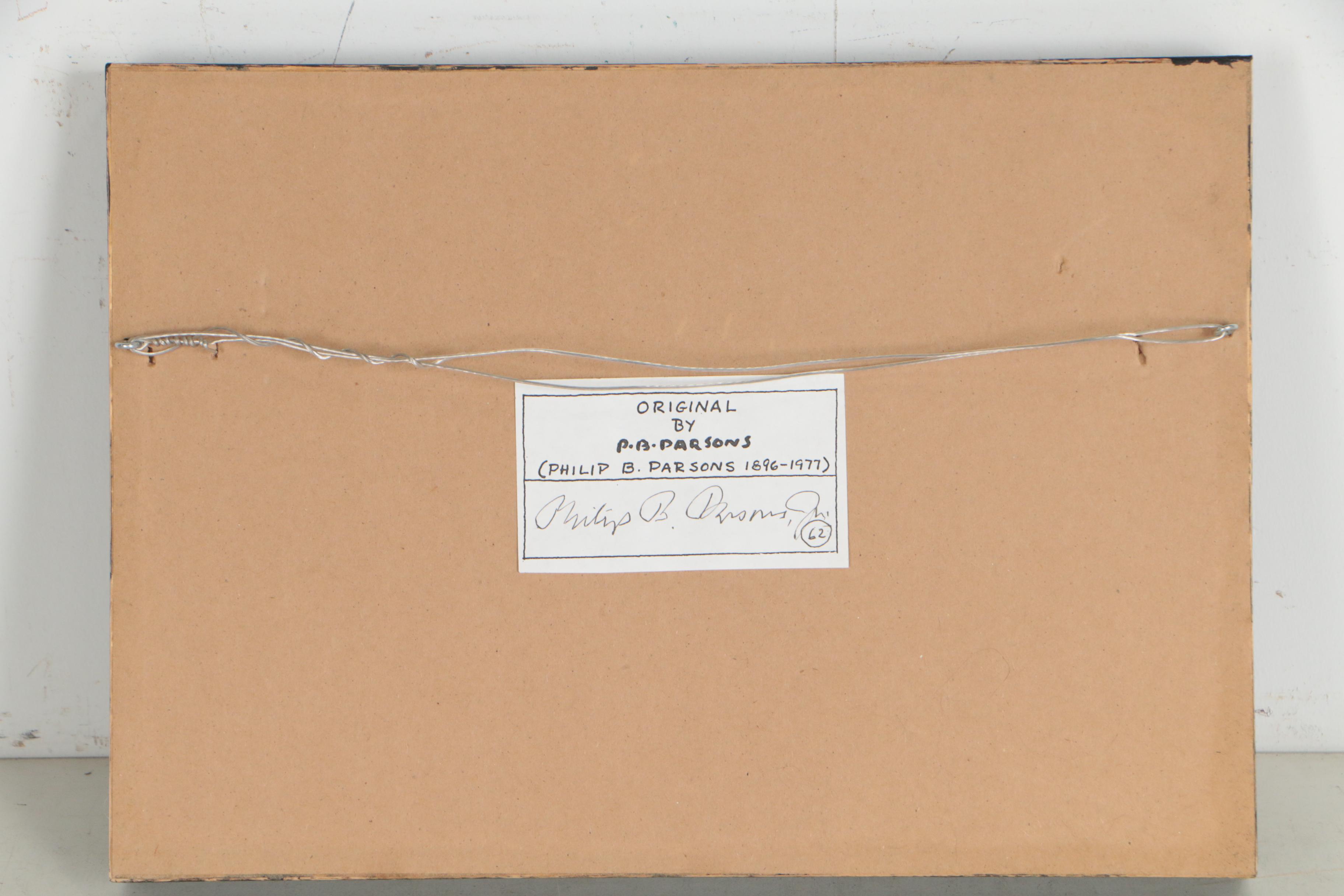 Phillip B. Parsons Landscape Oil Painting