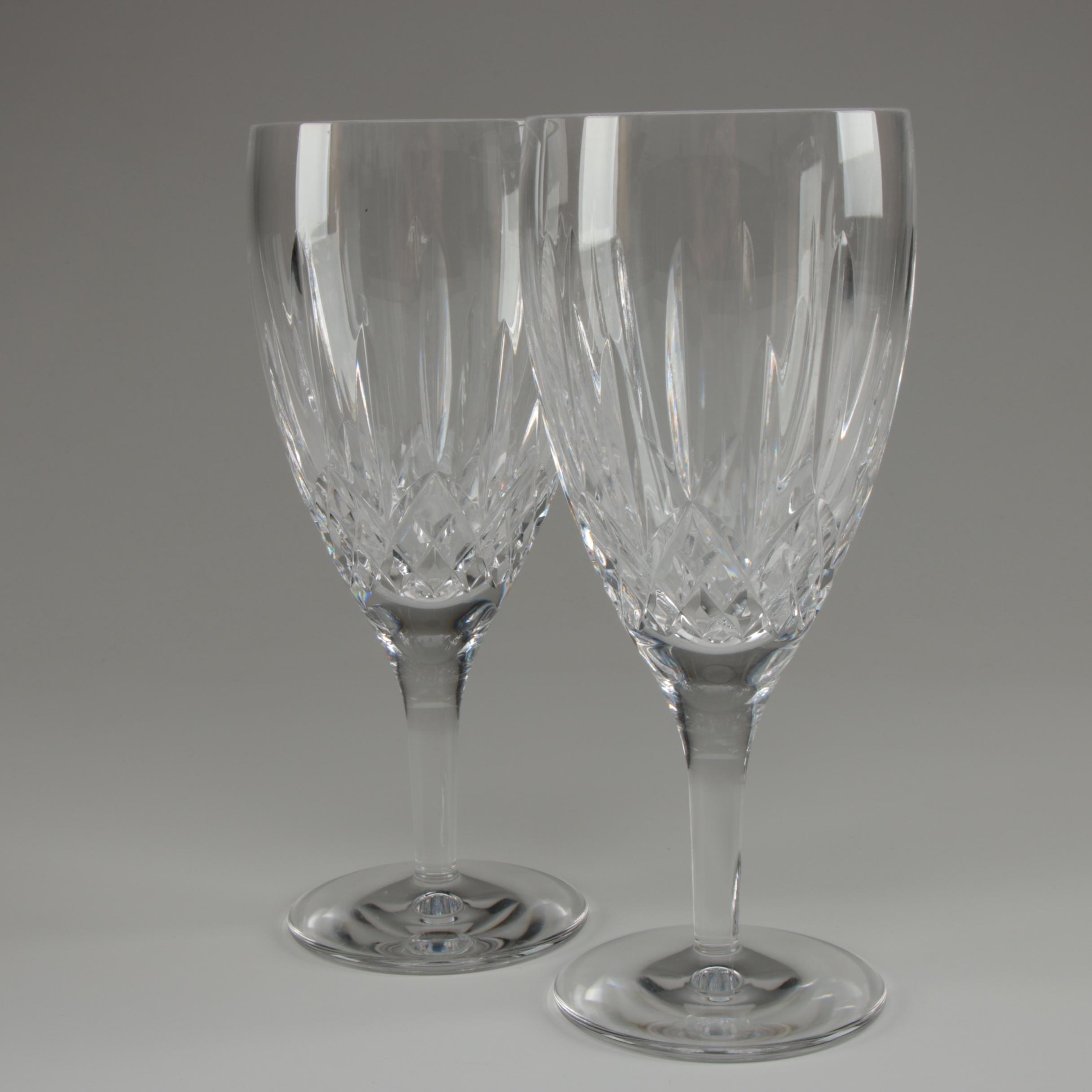 Waterford Crystal "Lismore Nouveau" Water Goblets