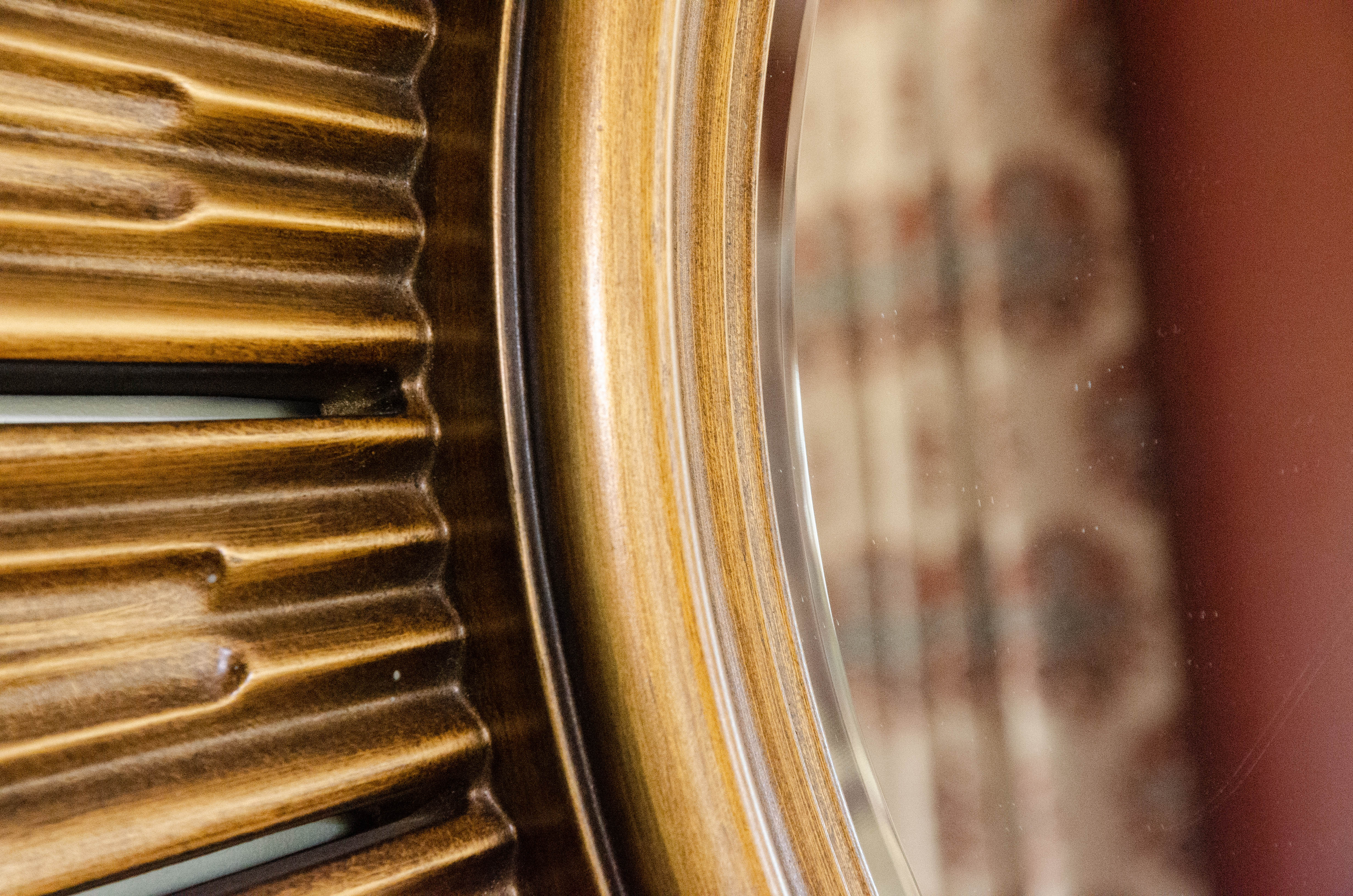 Starburst Wall Mirror in Gilt Frame, Contemporary