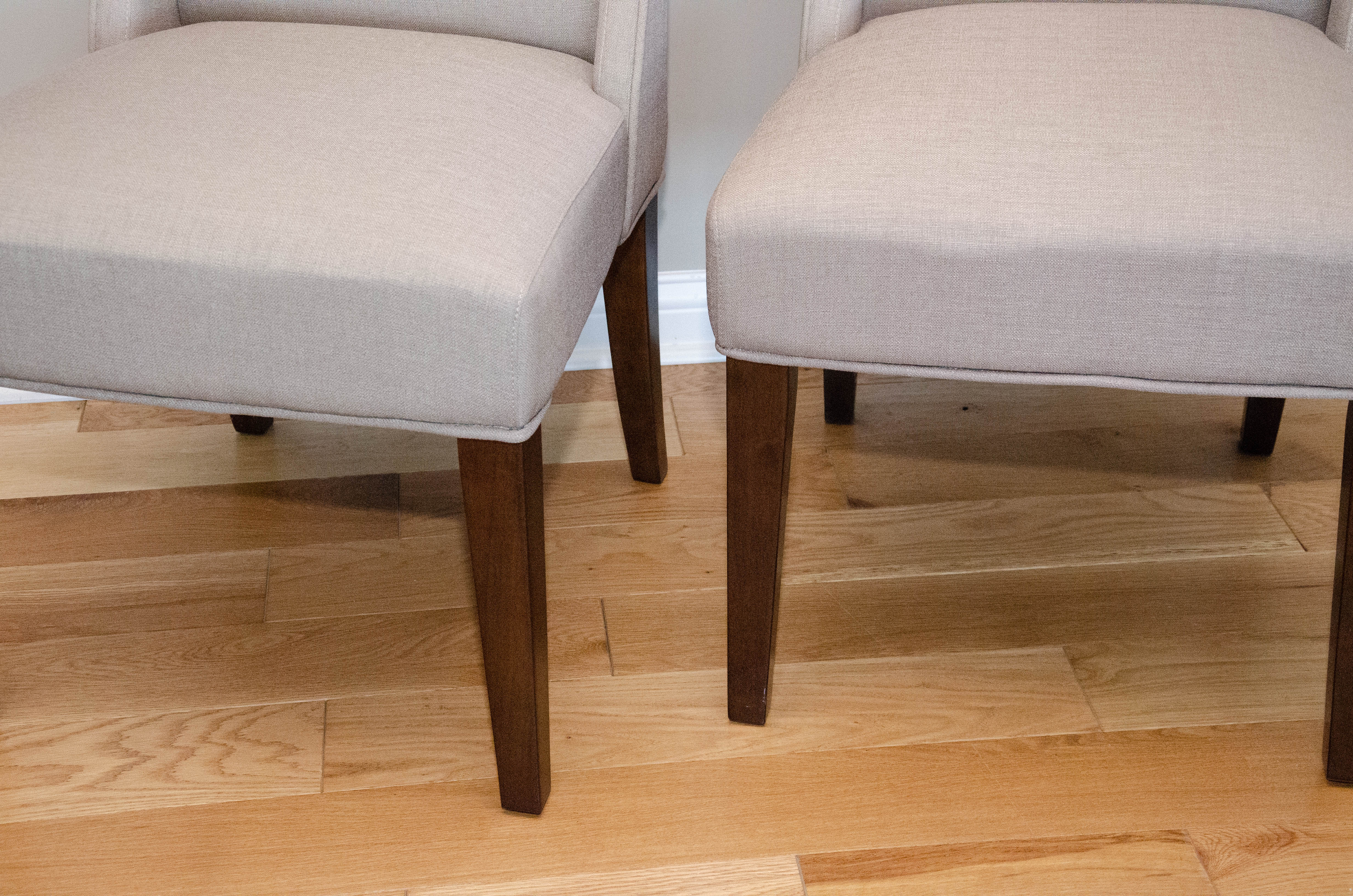 High Back Button-Tufted Upholstered Dining Chairs