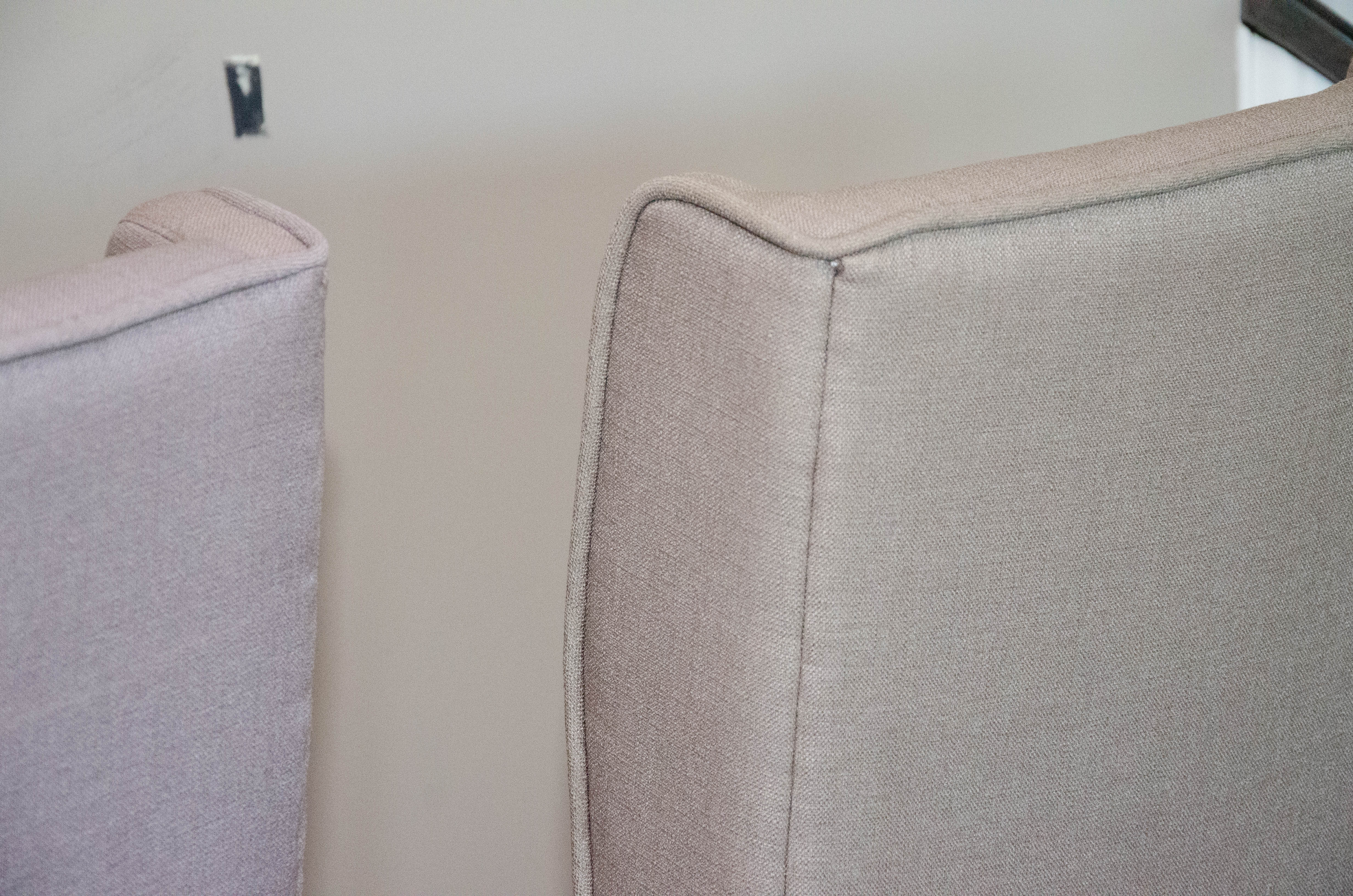 High Back Button-Tufted Upholstered Dining Chairs