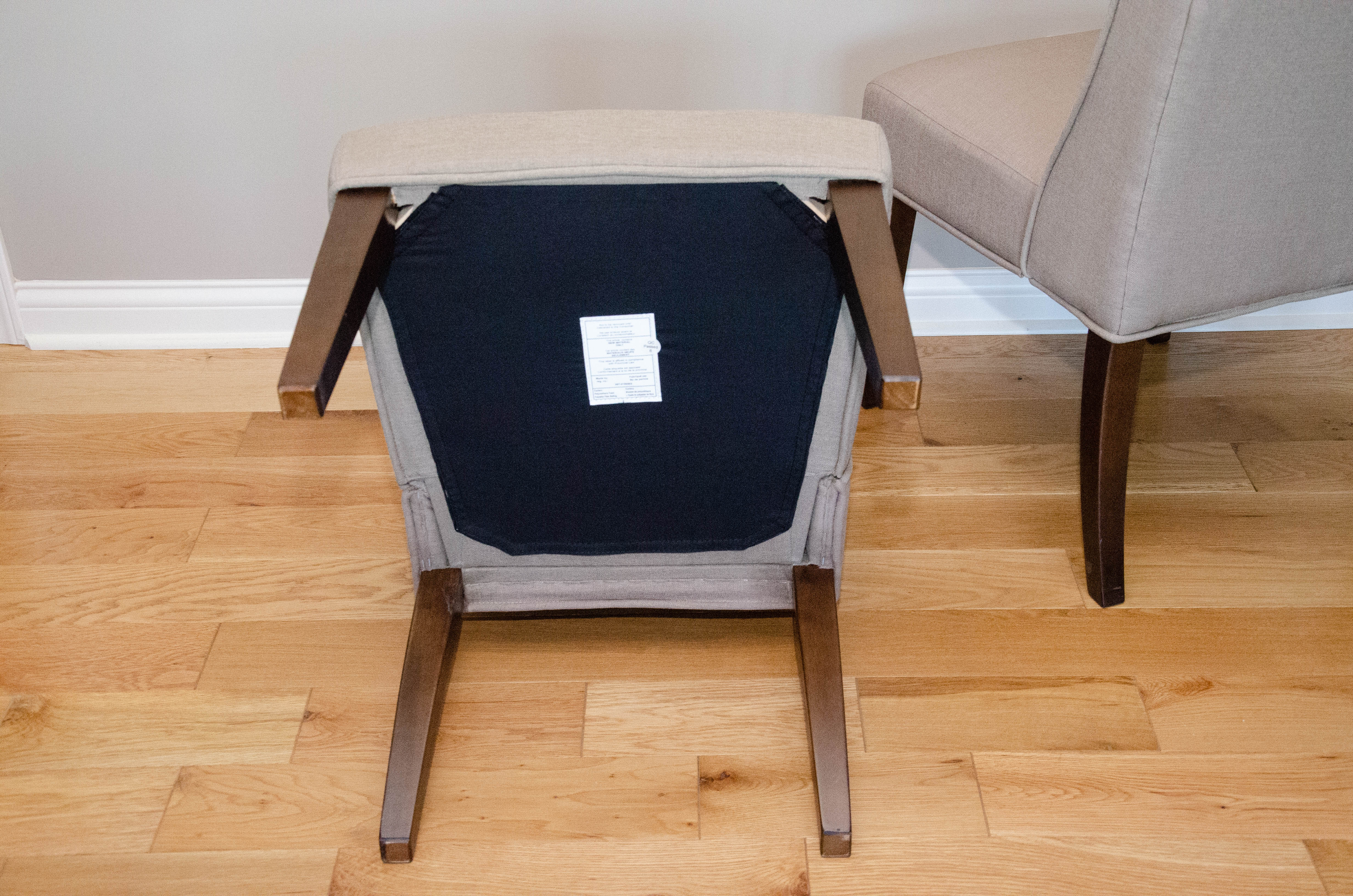 High Back Button-Tufted Upholstered Dining Chairs