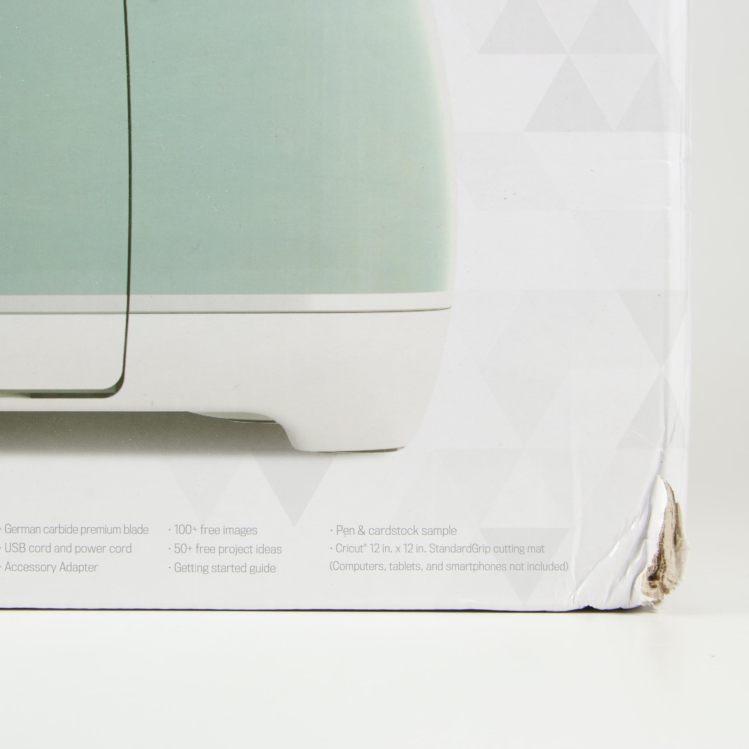 Mint Cricut Explore Air 2 Material Cutting Machine with Standard Grip Mat