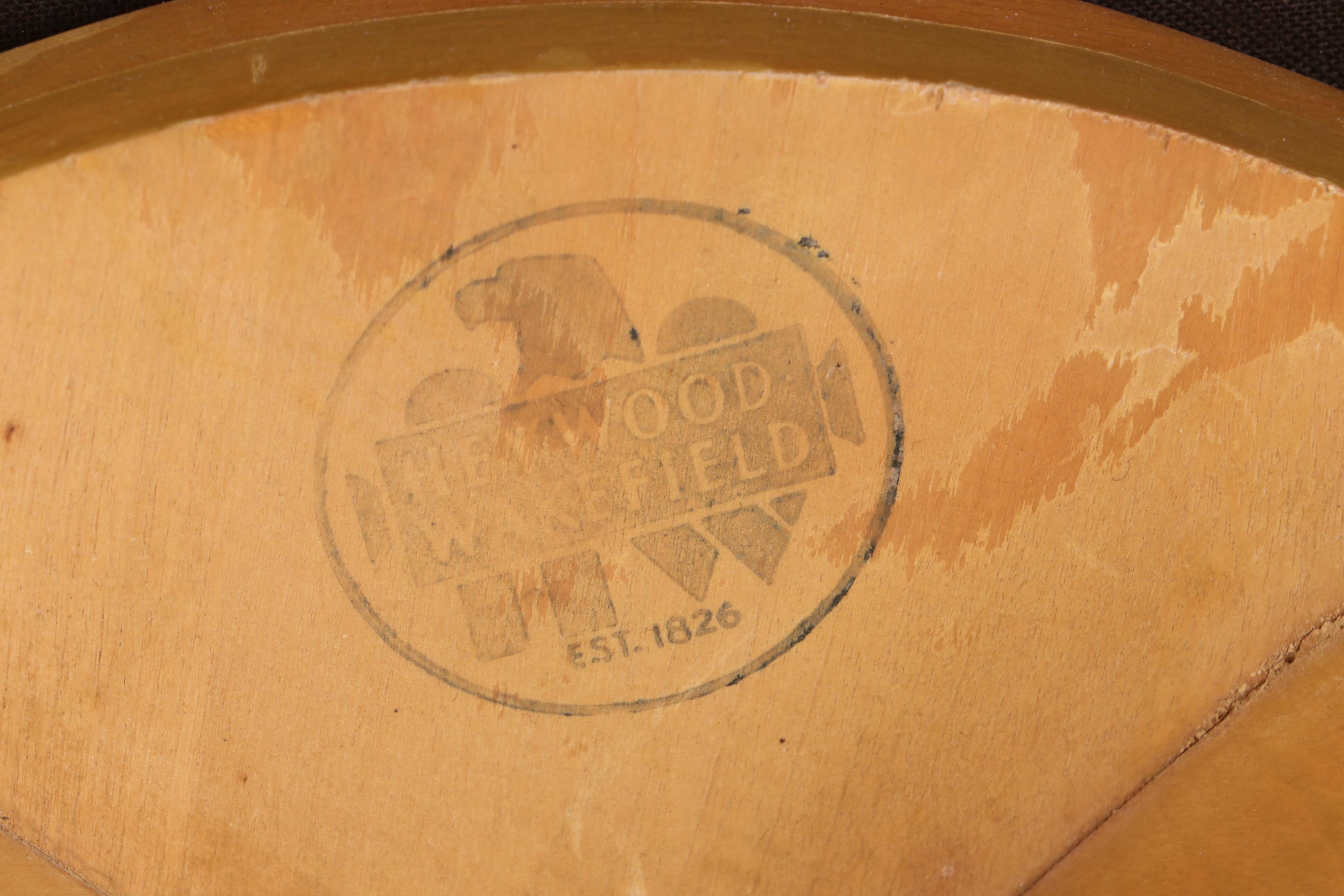 Leo Jiranek for Heywood-Wakefield, Art Deco "Airflow" Vanity Plus Swivel Stool