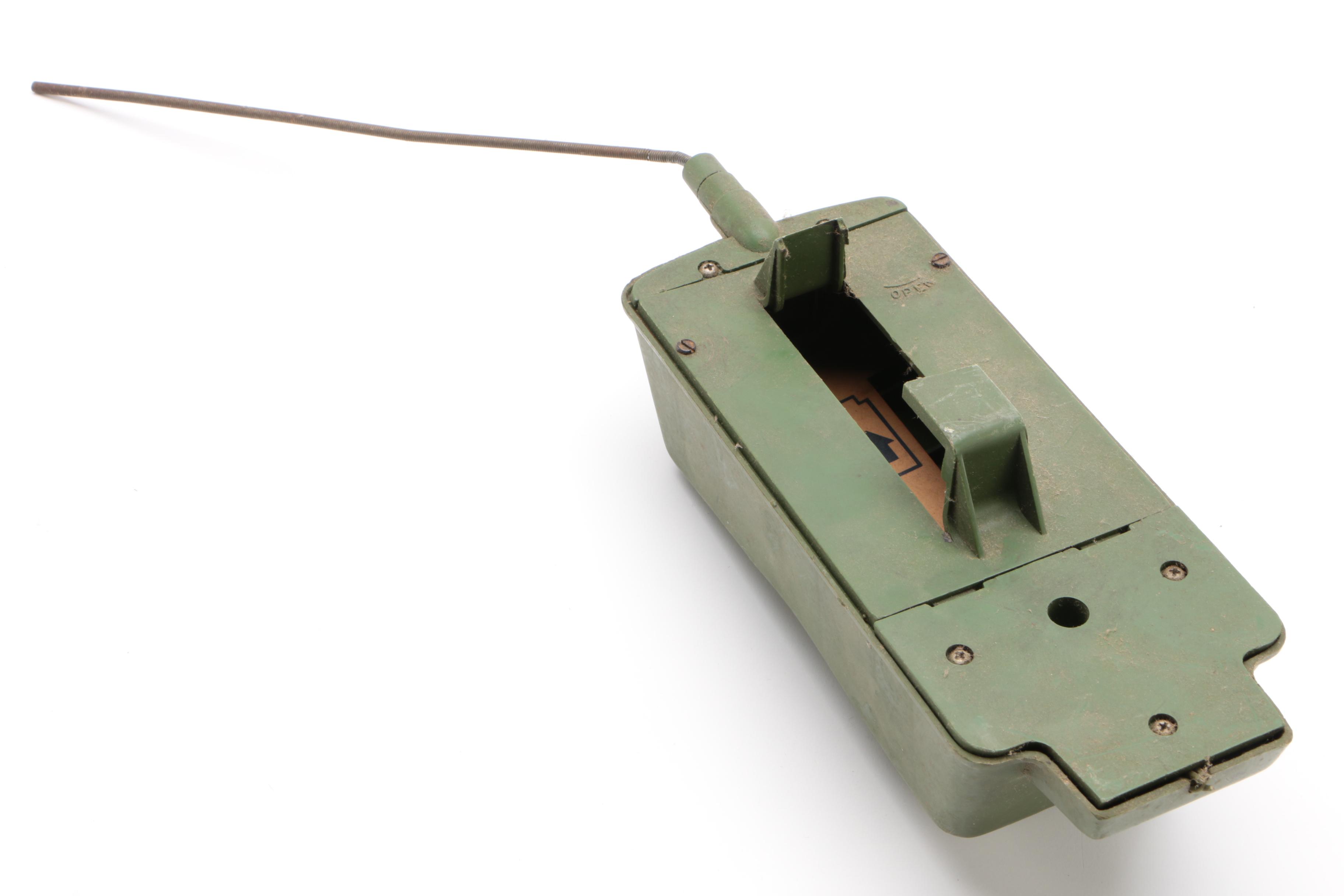 1960s Deluxe Reading Tiger Joe Howitzer Toy Tank with Battery Pack, 1961-62