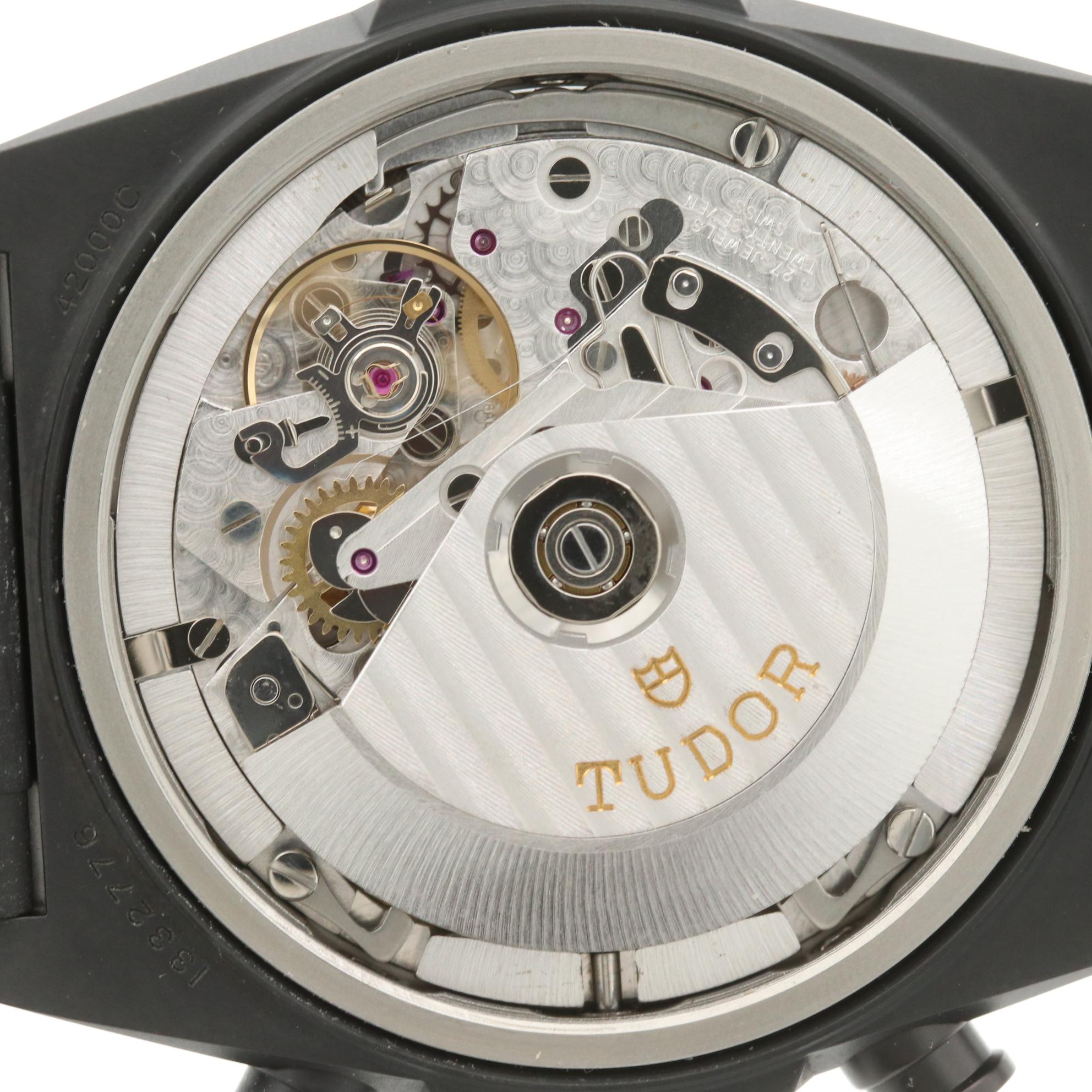 Tudor Fastrider Black Shield Black Ceramic Automatic Chronograph Watch