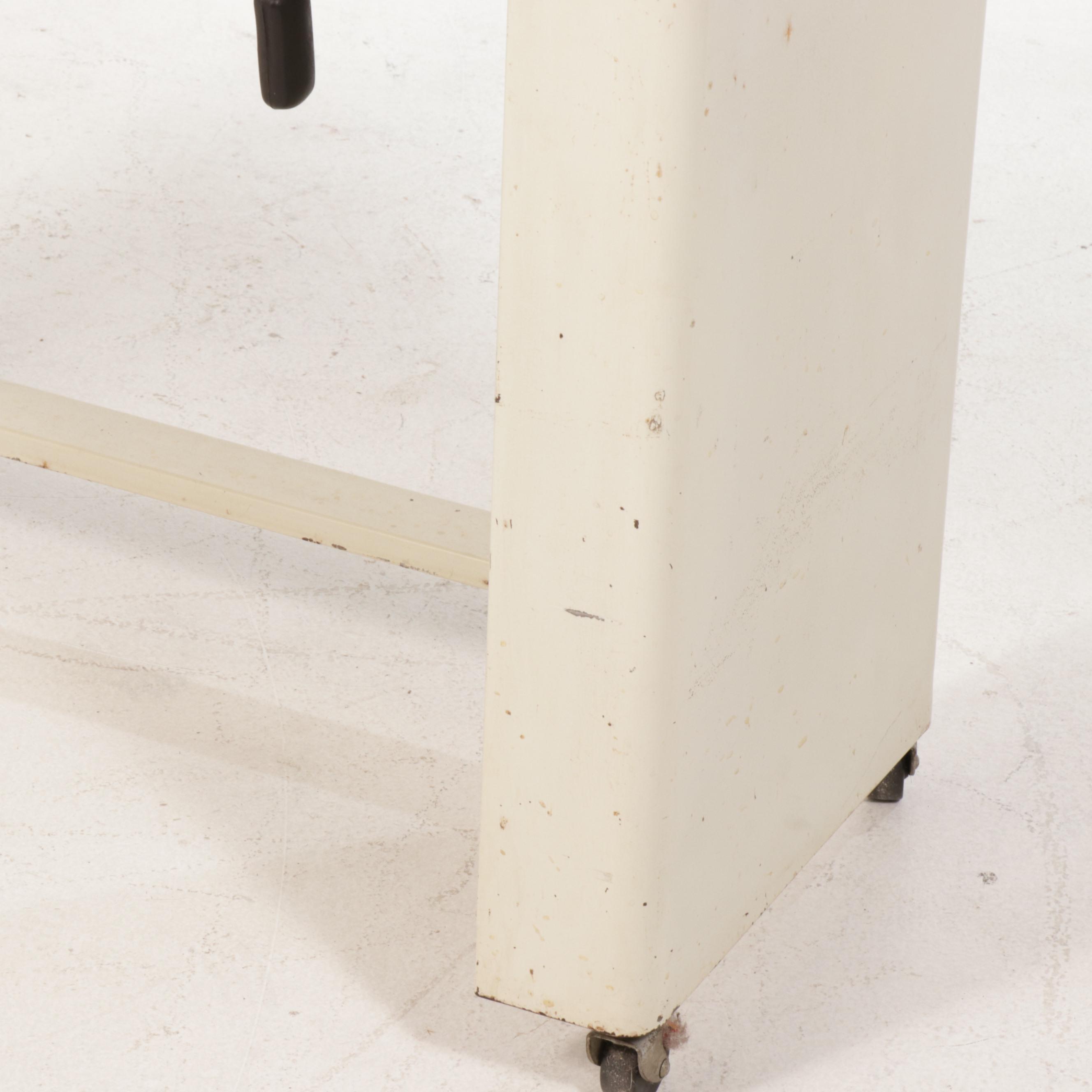 Simplex Enamel Rotary Roller Press Ironing Machine, Mid-Century