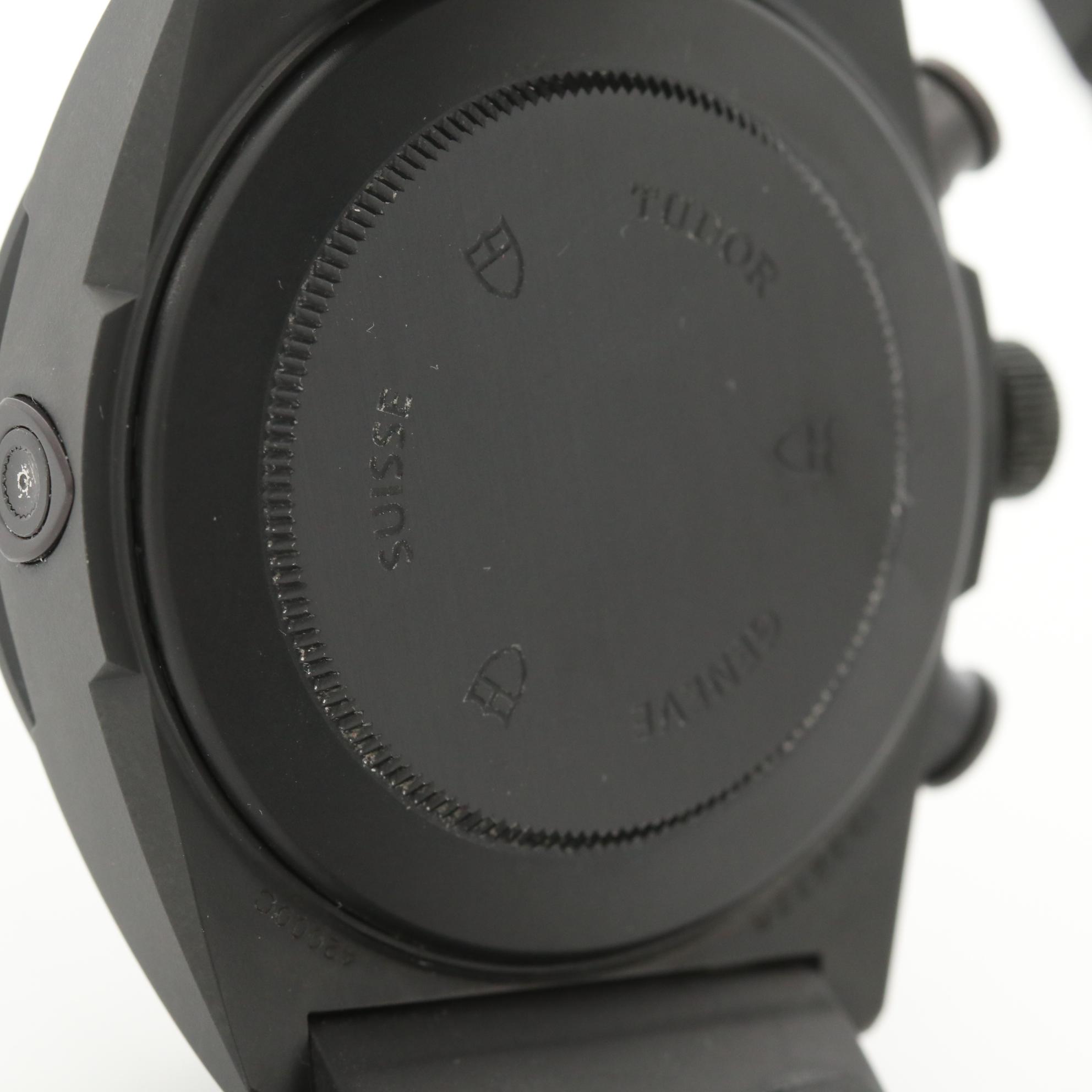 Tudor Fastrider Black Shield Black Ceramic Automatic Chronograph Watch