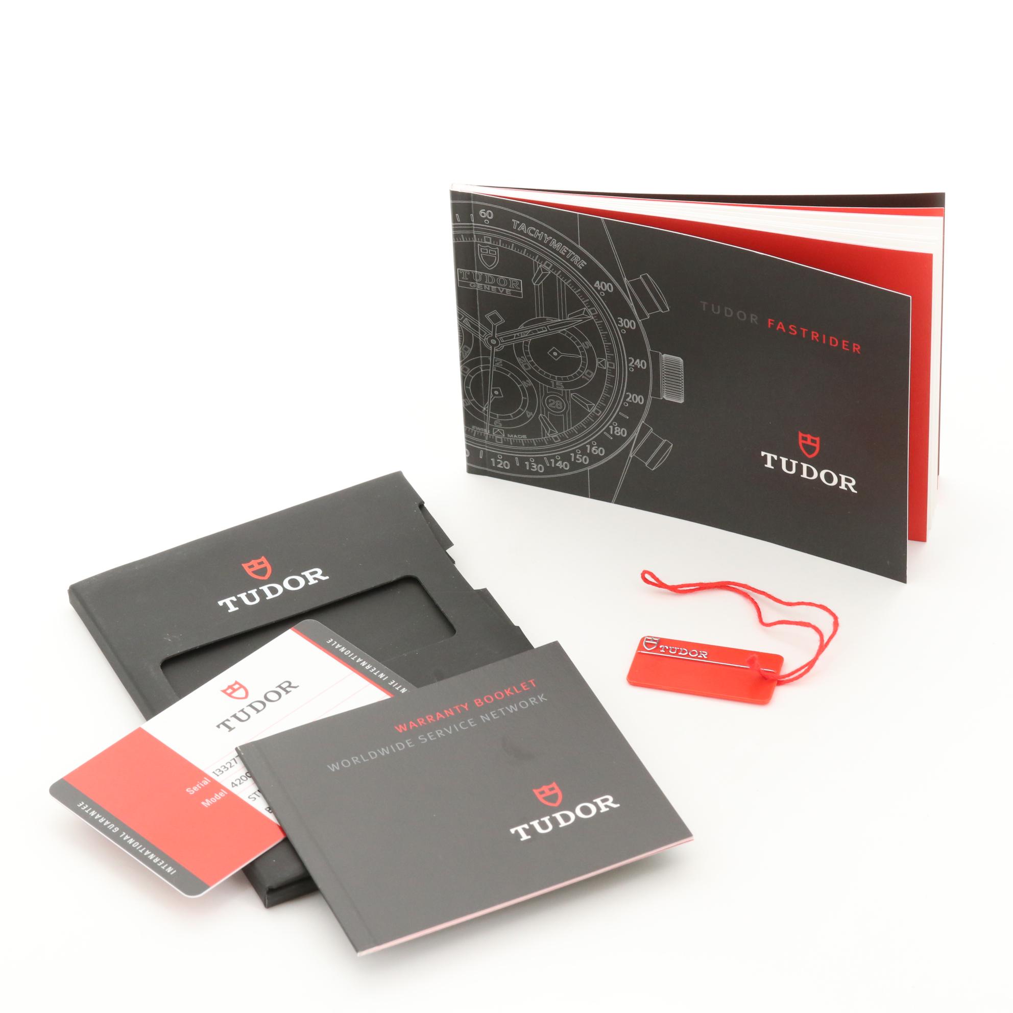 Tudor Fastrider Black Shield Black Ceramic Automatic Chronograph Watch