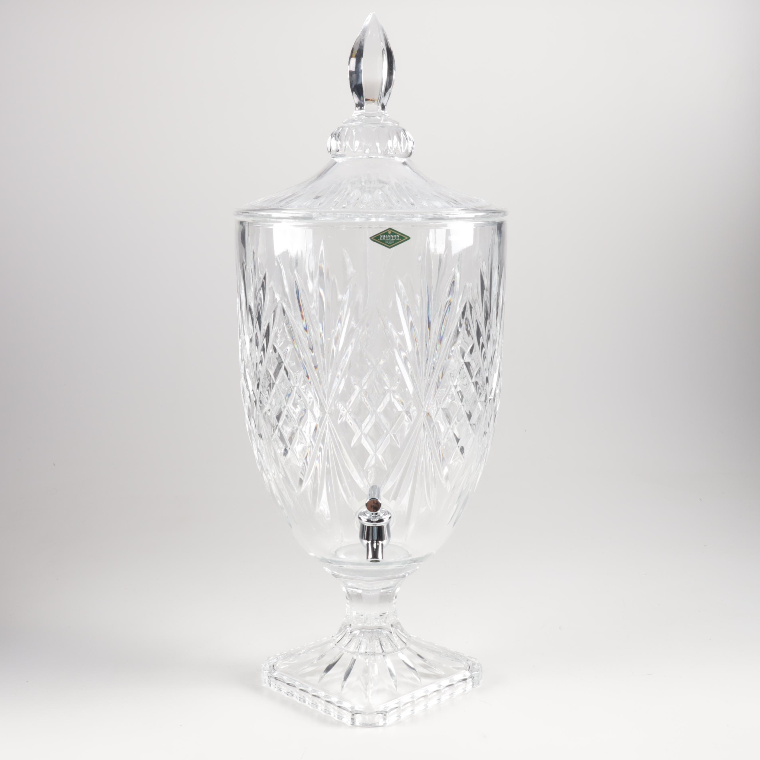 Godinger Shannon "Dublin" Crystal Beverage Dispenser
