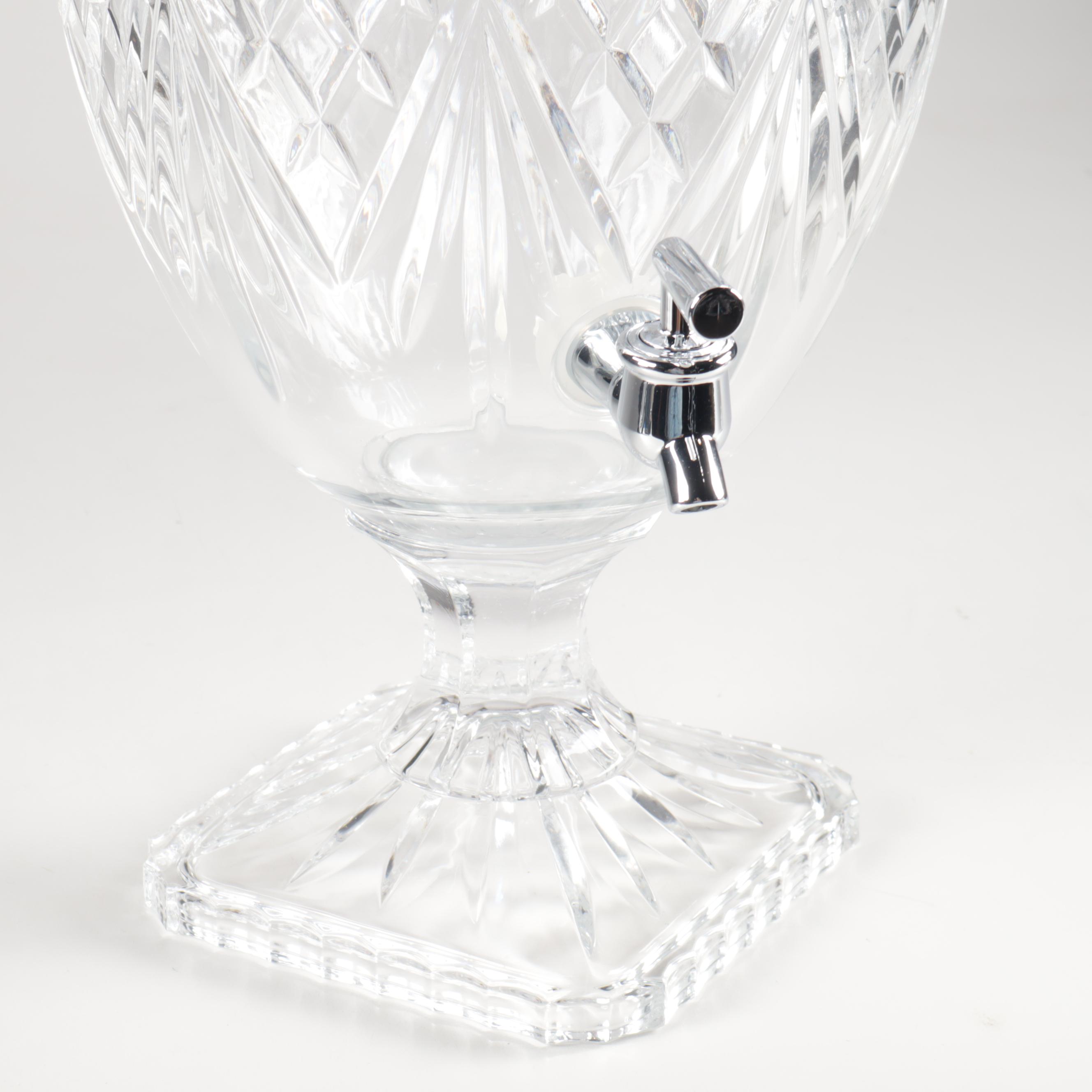 Godinger Shannon "Dublin" Crystal Beverage Dispenser