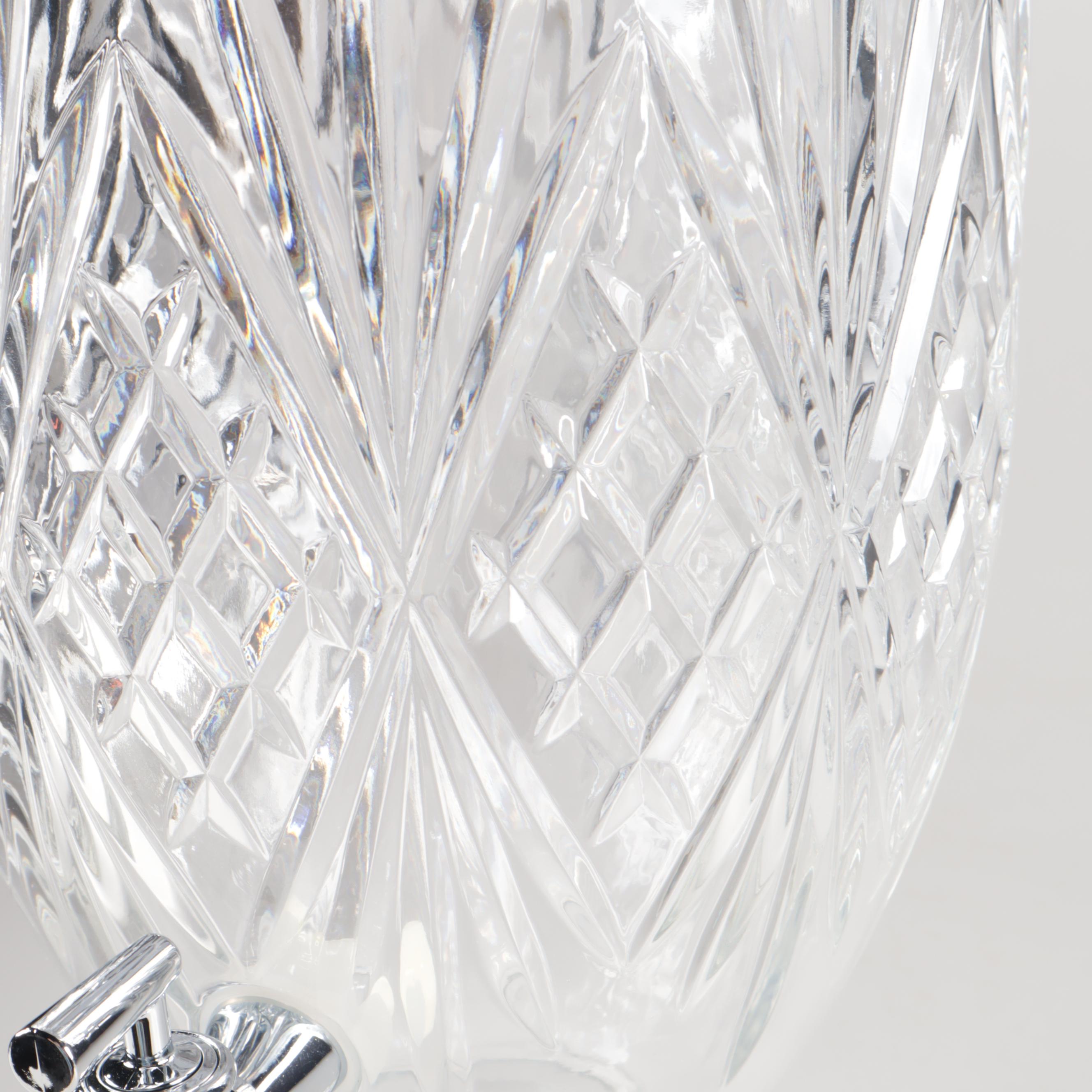 Godinger Shannon "Dublin" Crystal Beverage Dispenser