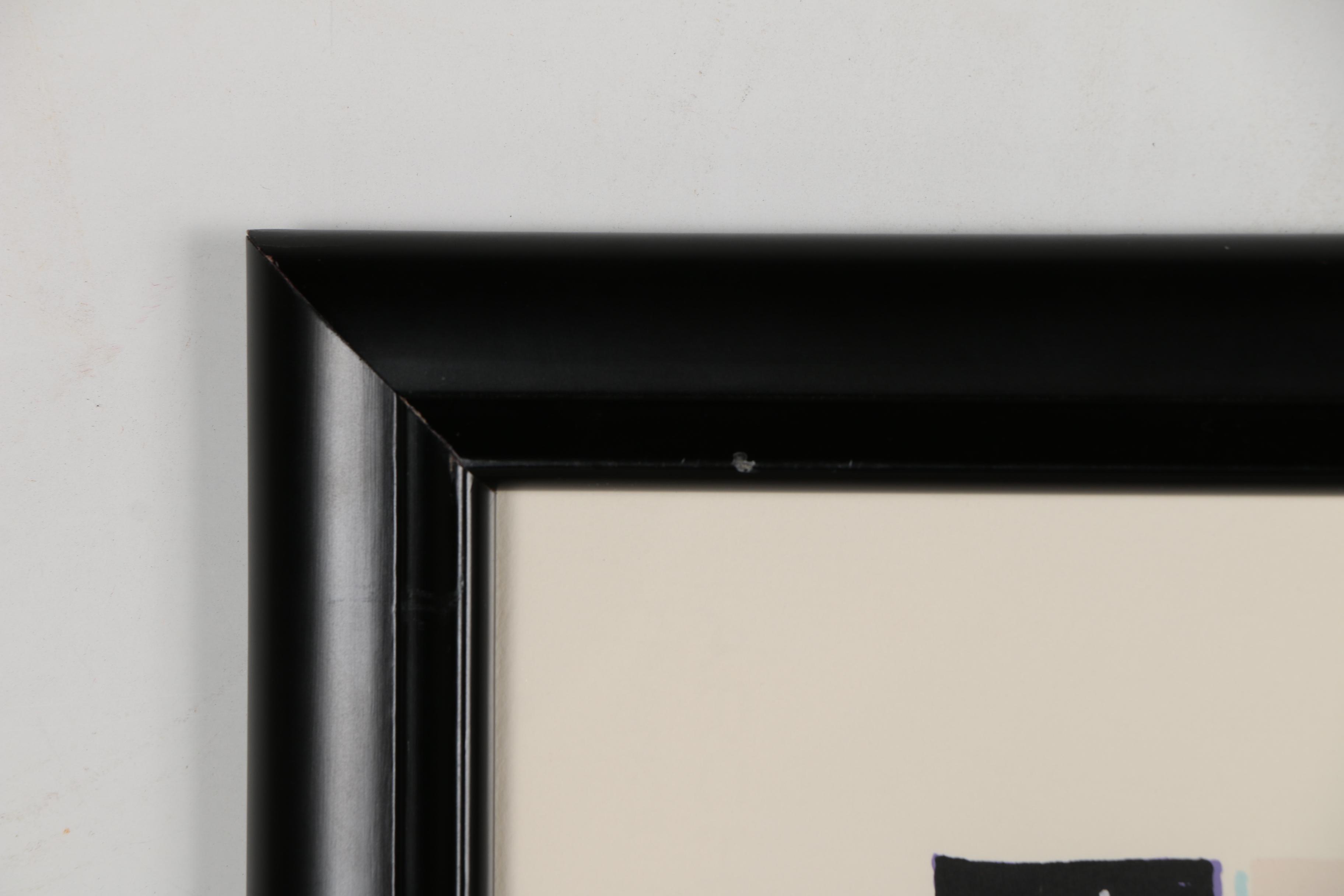 Sara Wellington Dodge Serigraph "Silver Sofa Series: Florabunda"