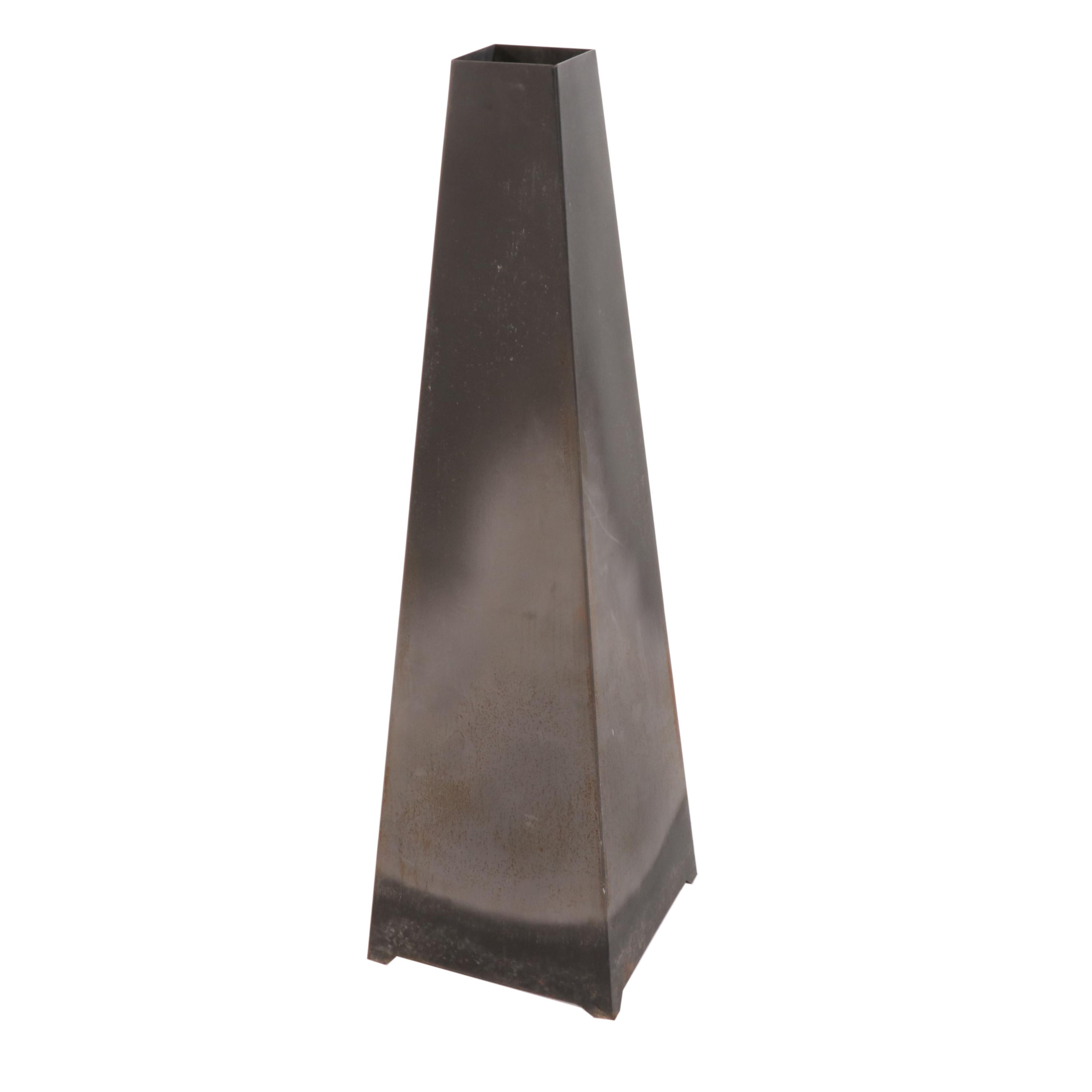 Mid Century Modern Iron Chiminea