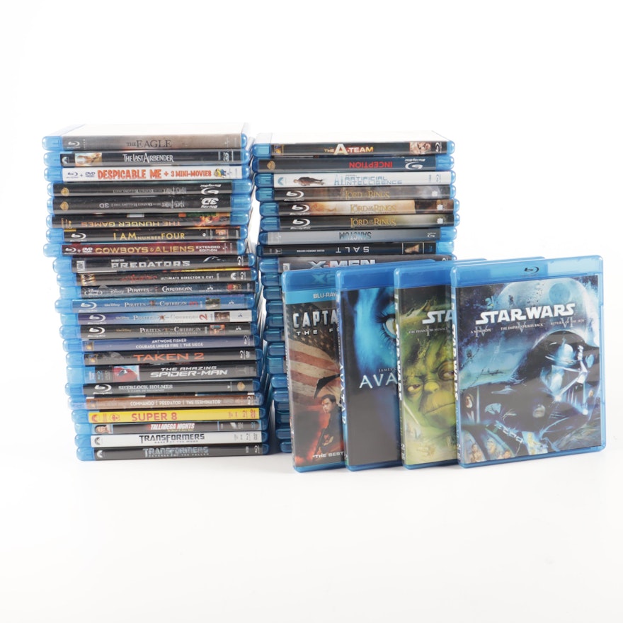 Blu-Ray Films Featuring X-Men, Lord of the Rings and Star Wars