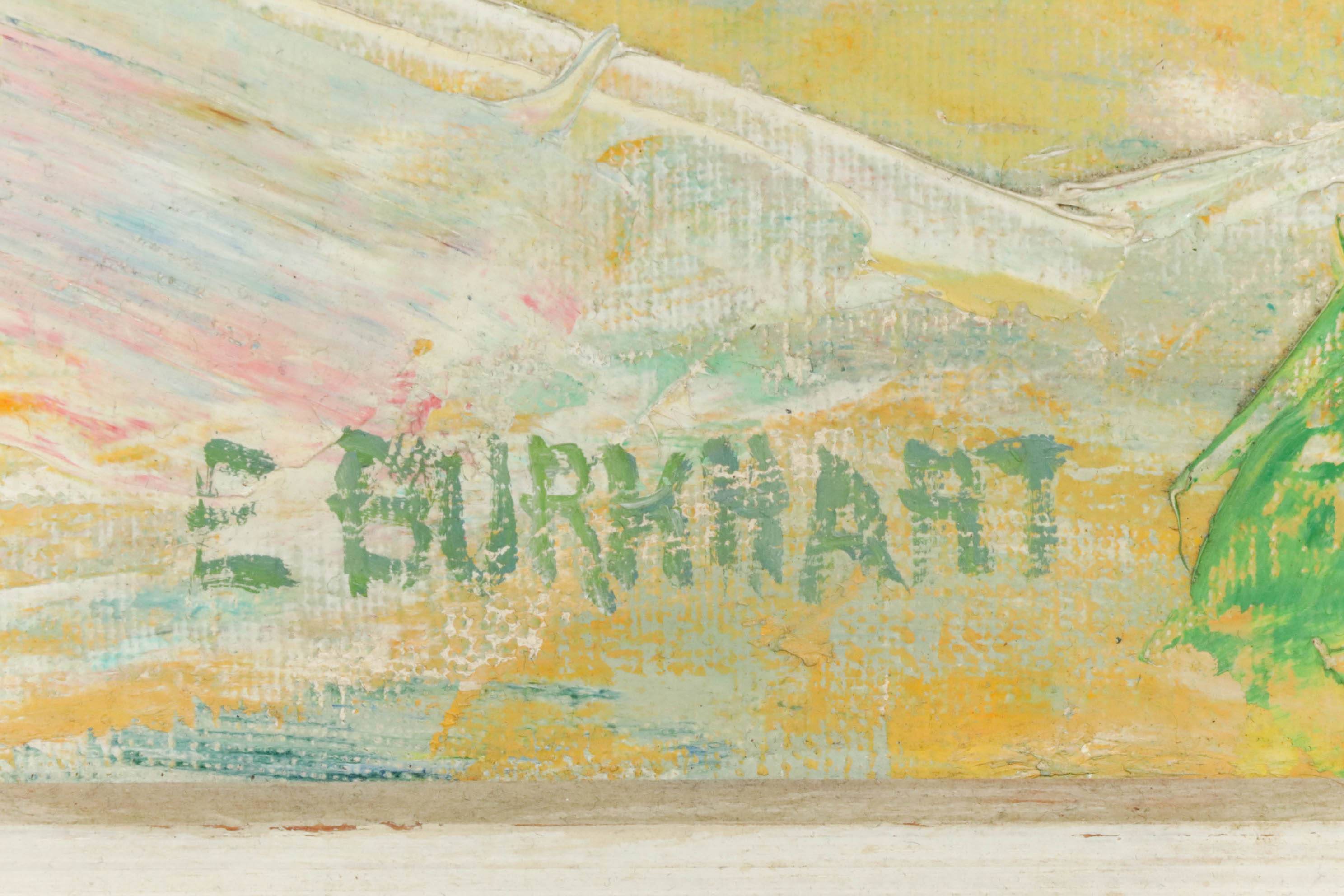 Emerson Burkhart Oil Painting "Mountain in Mexico"