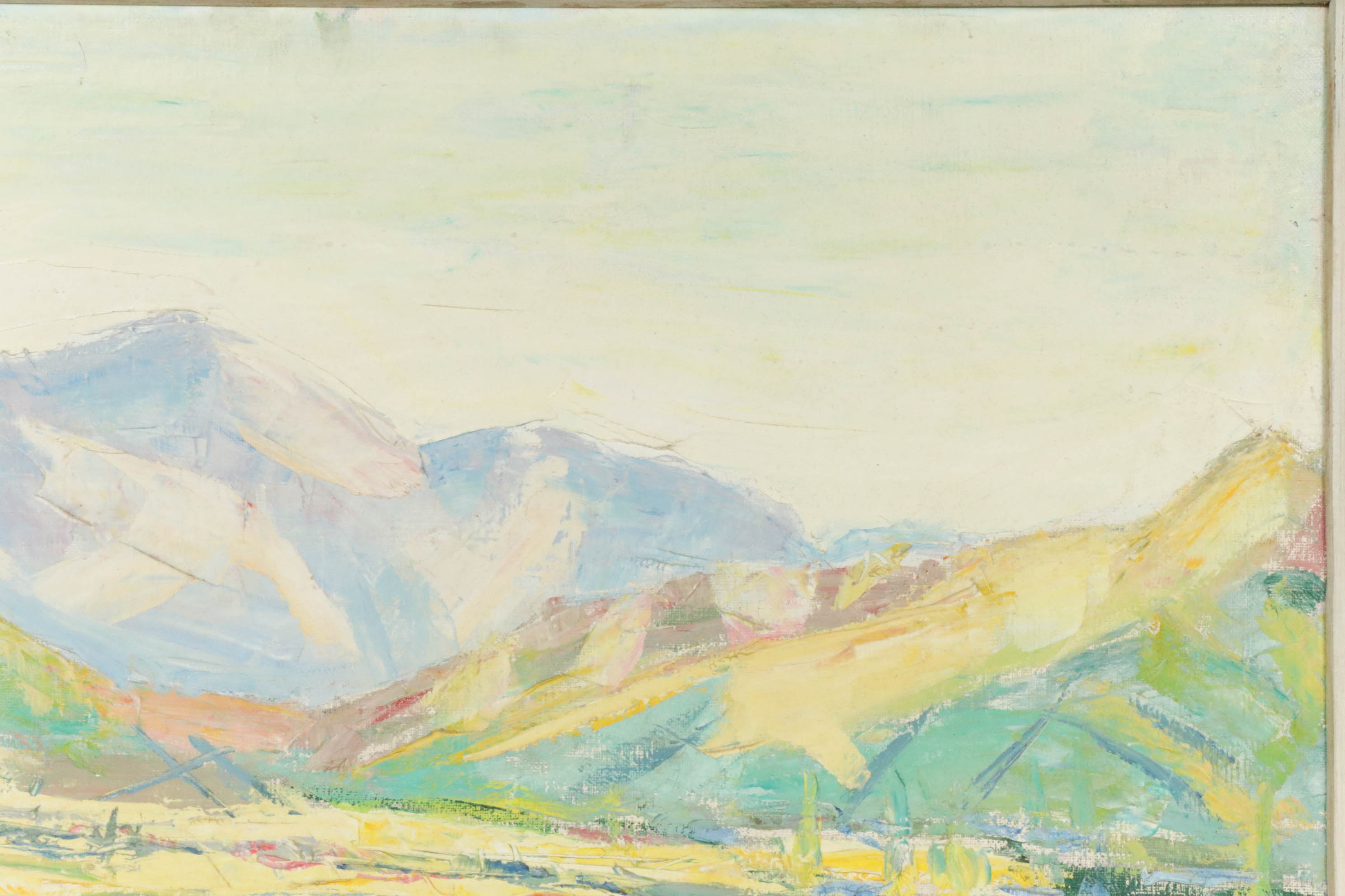 Emerson Burkhart Oil Painting "Mountain in Mexico"