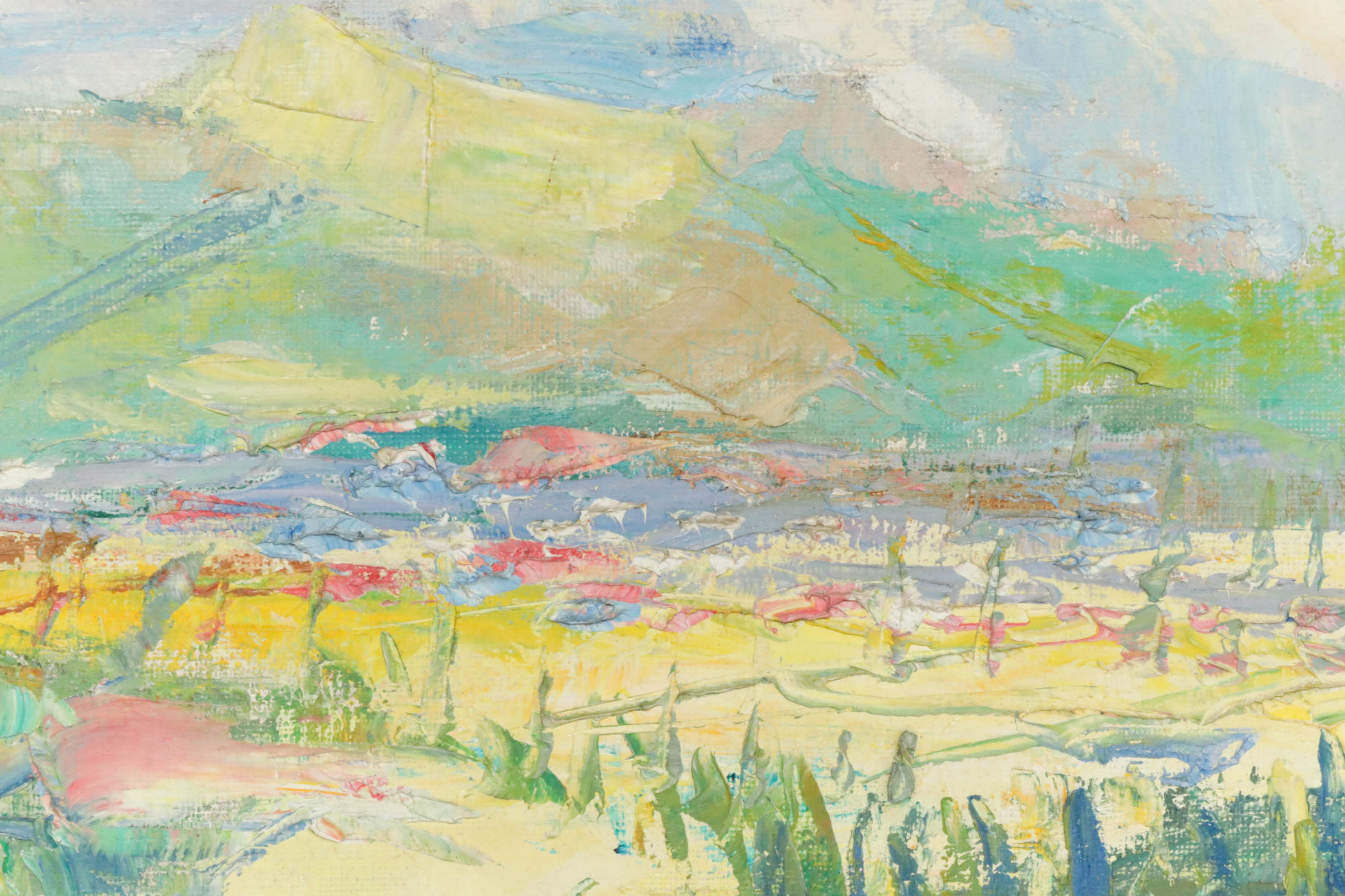 Emerson Burkhart Oil Painting "Mountain in Mexico"