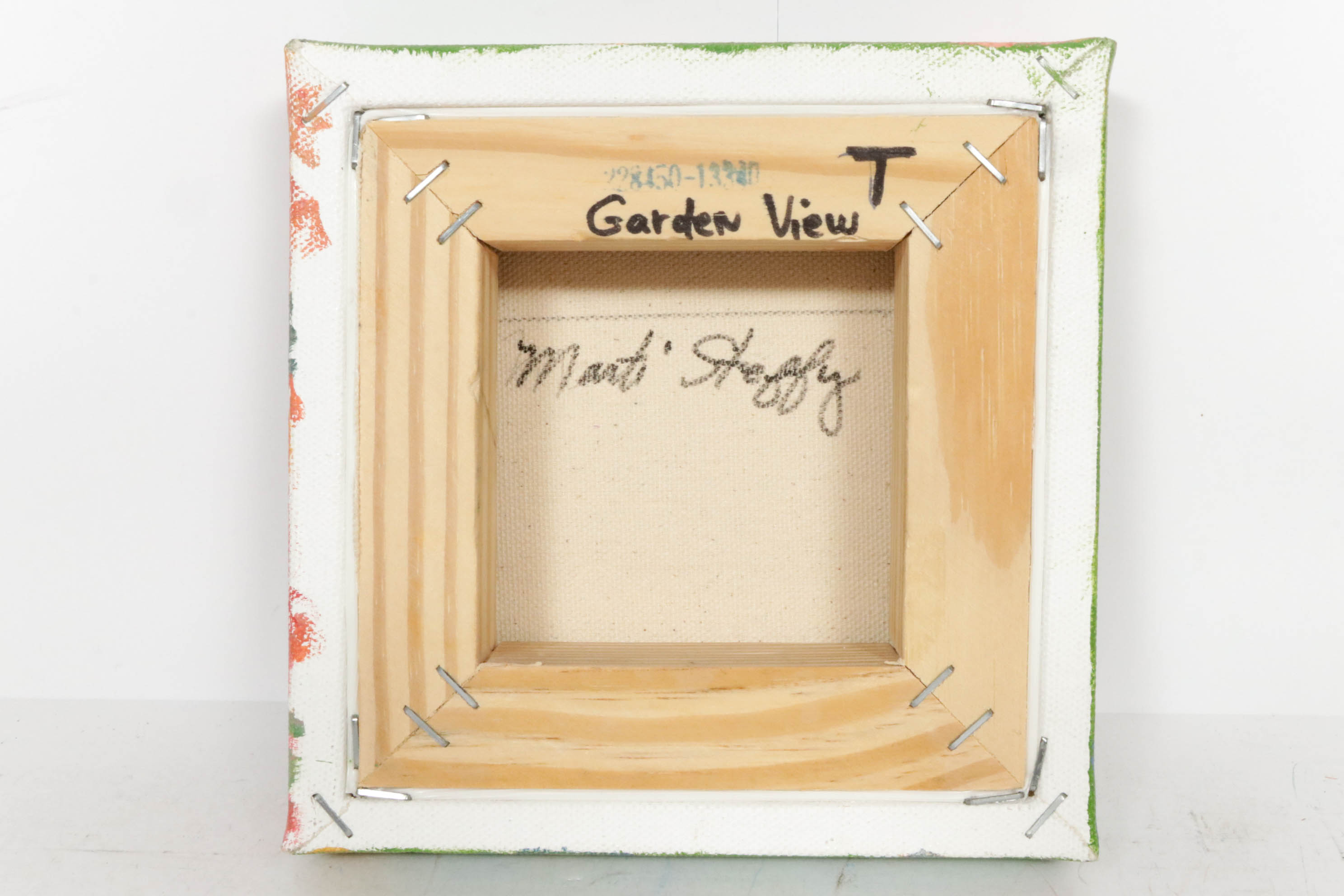 Marti Steffy Oil Painting "Garden View"