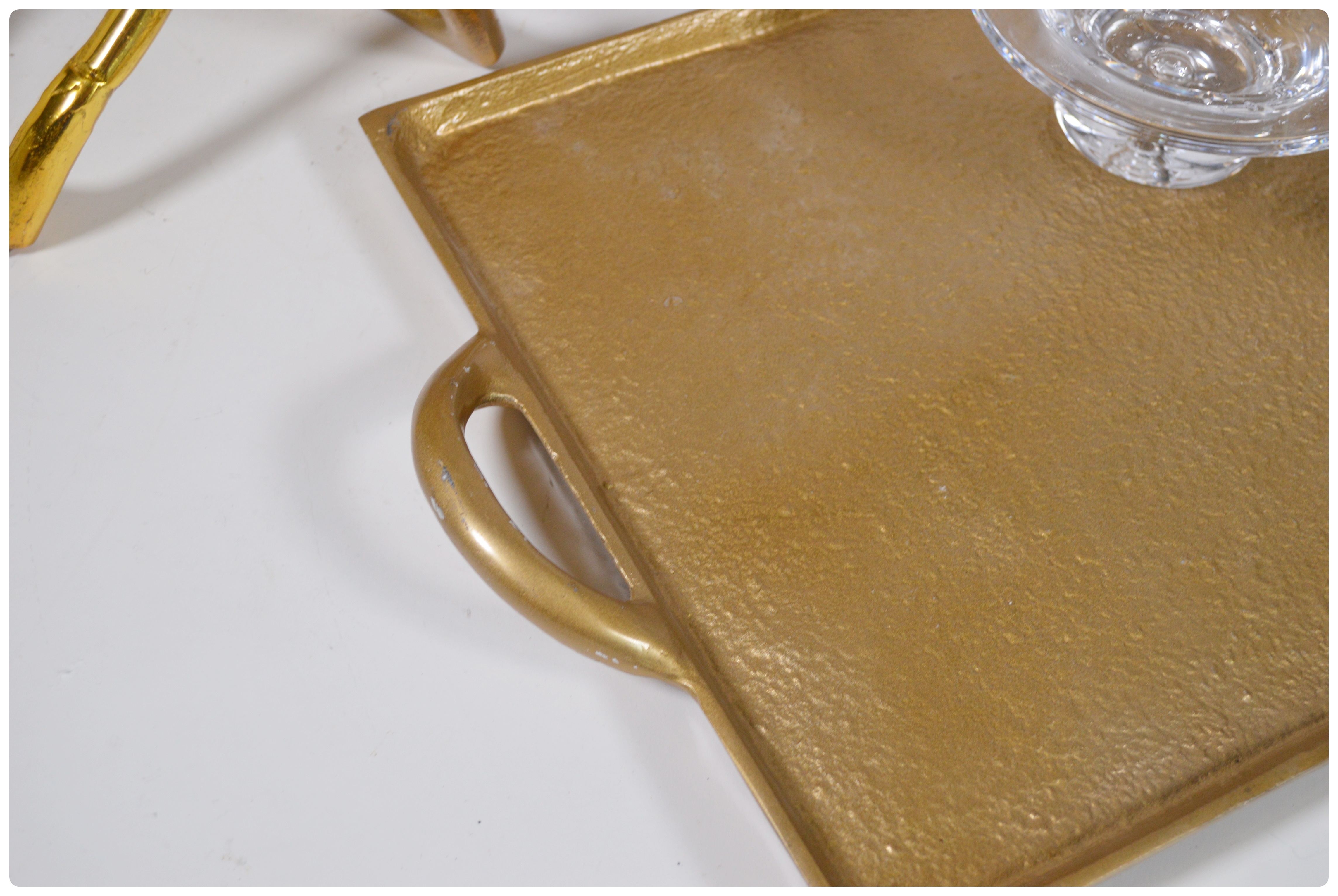 Modern Sculptural Decor and Three Contemporary Blown Glass Decanters