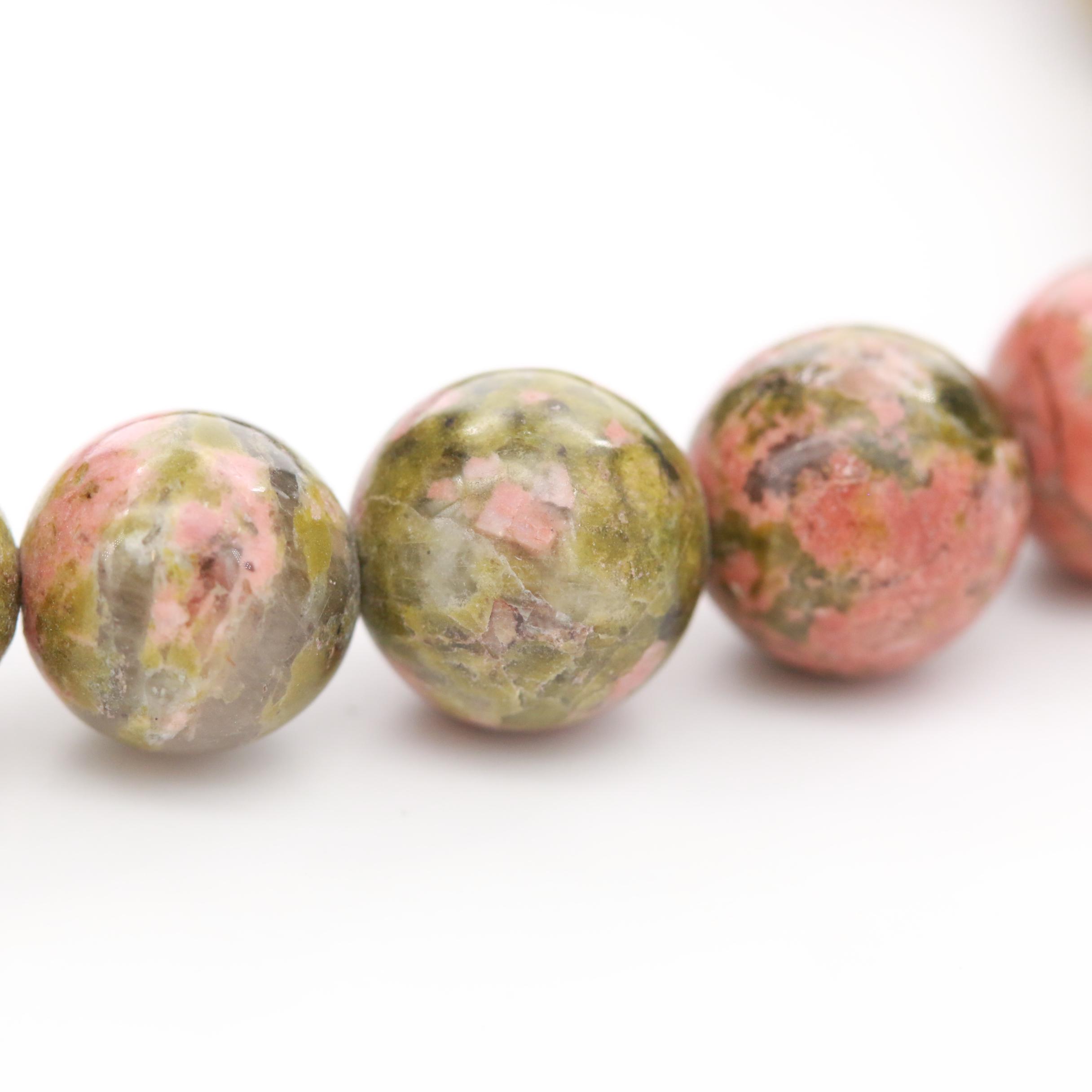 Expandable Unakite Bracelet