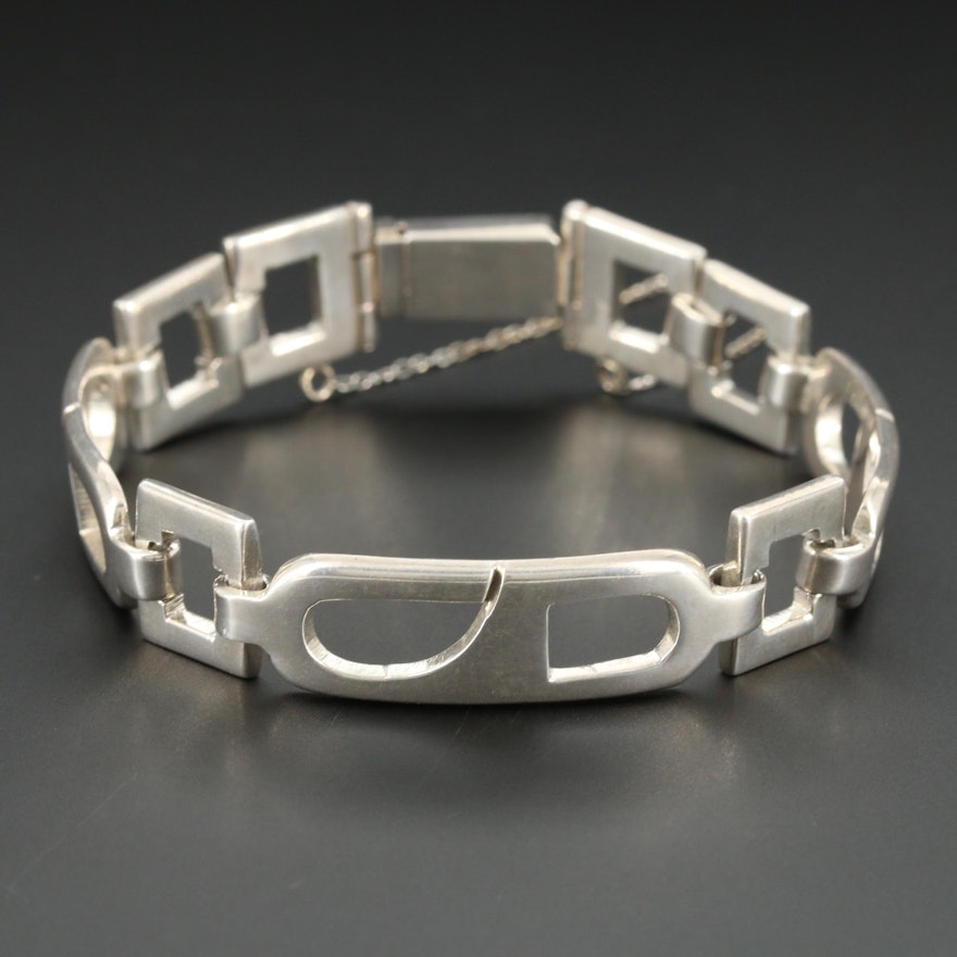 Mexican Taxco Sterling Silver Bracelet