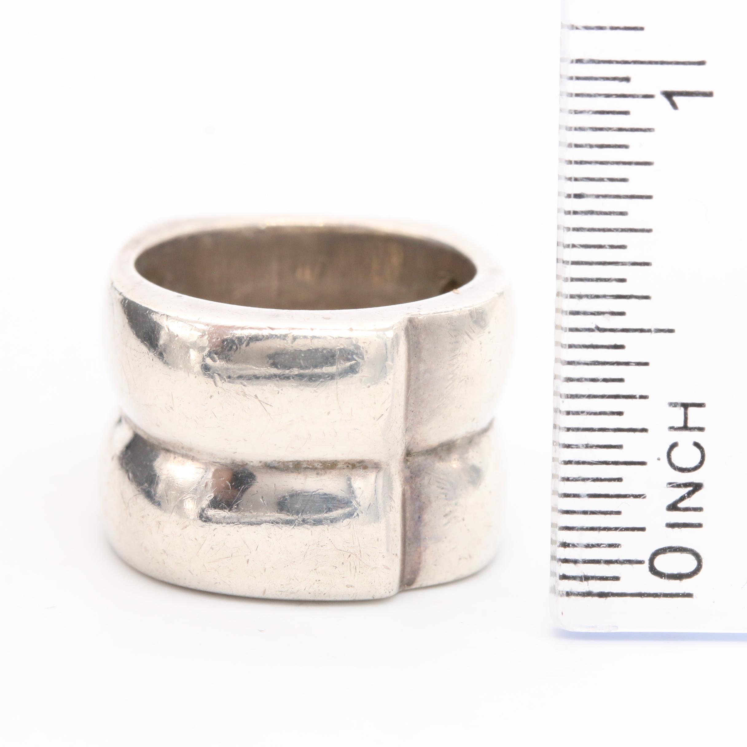 Linda Joslin Sterling Silver Ring