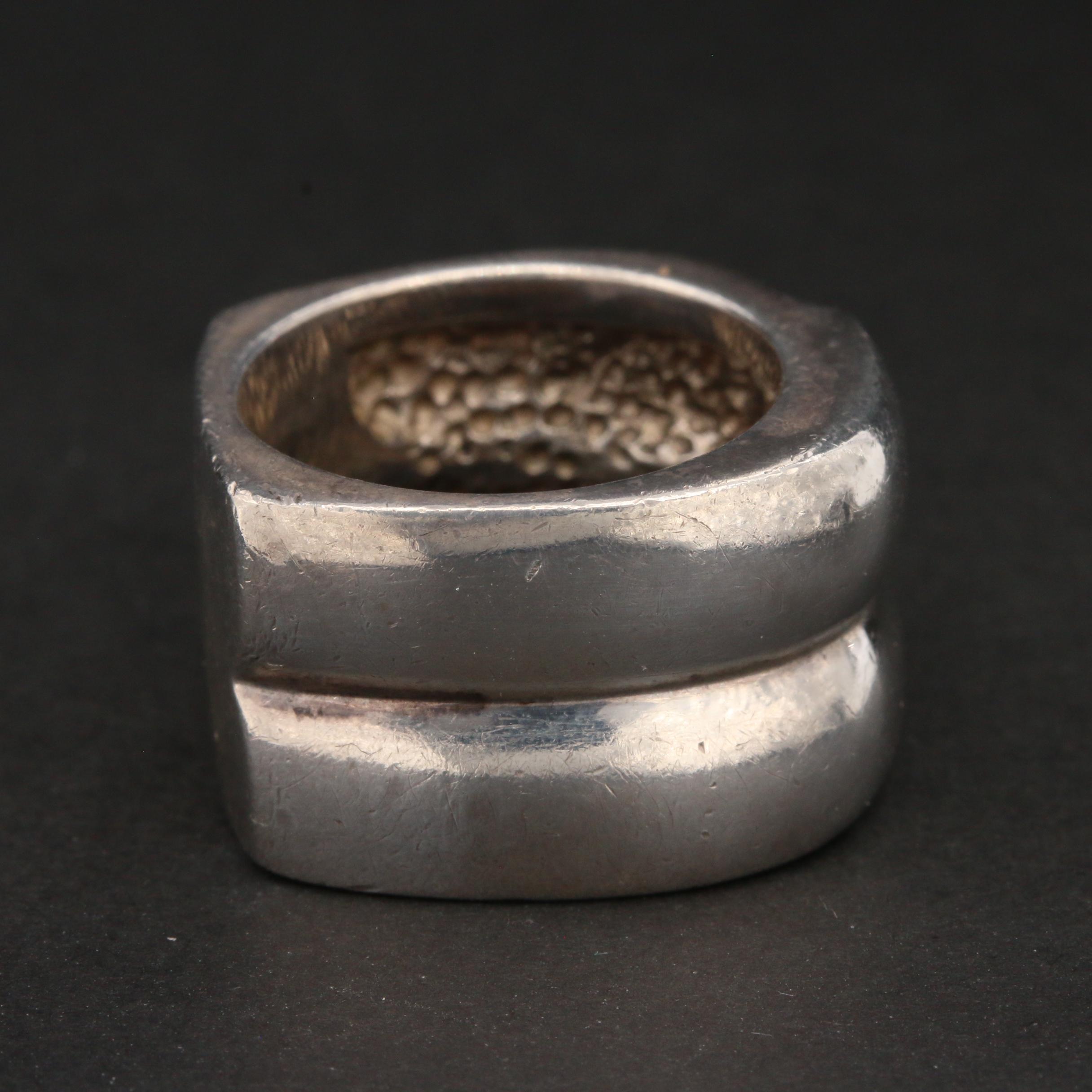Linda Joslin Sterling Silver Ring