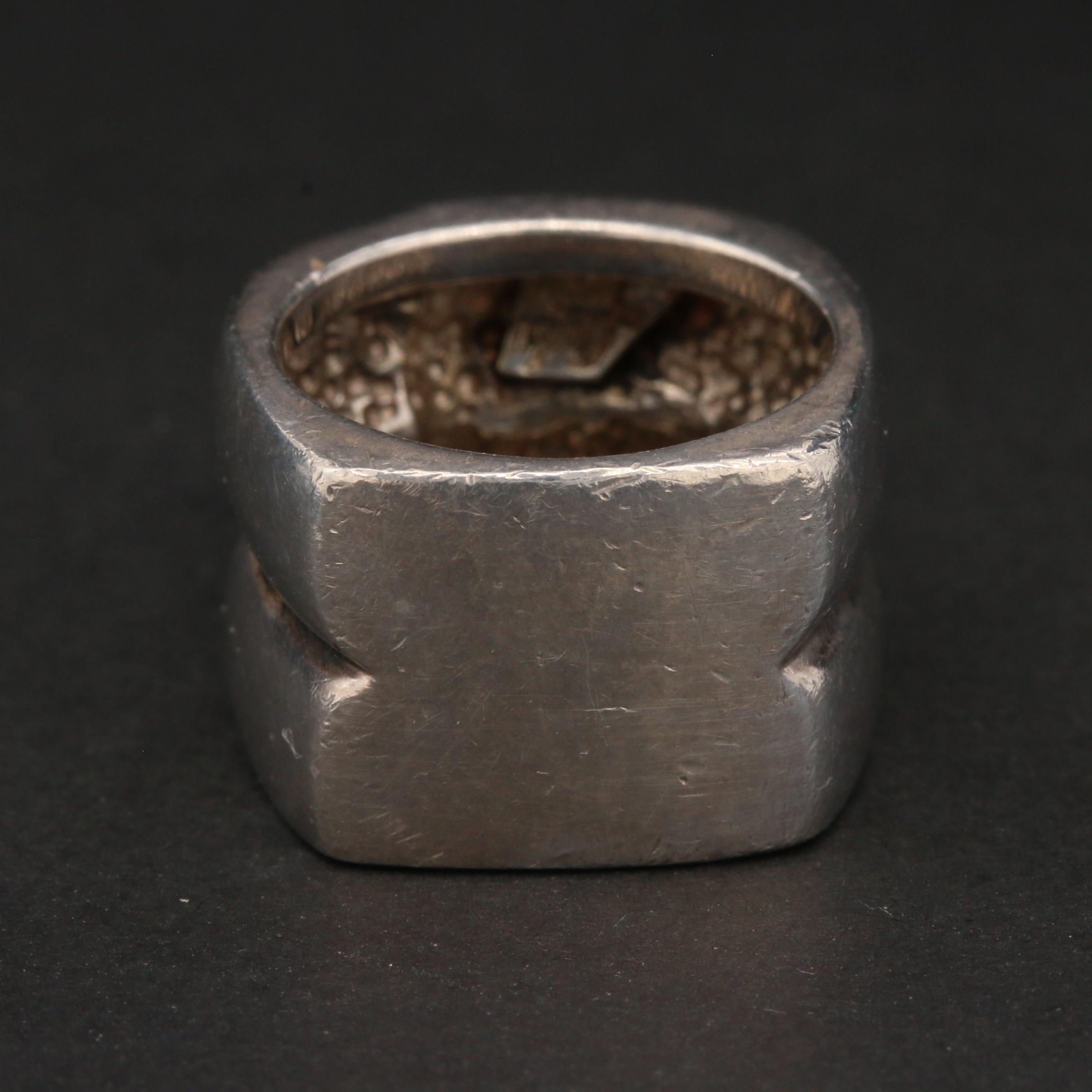 Linda Joslin Sterling Silver Ring