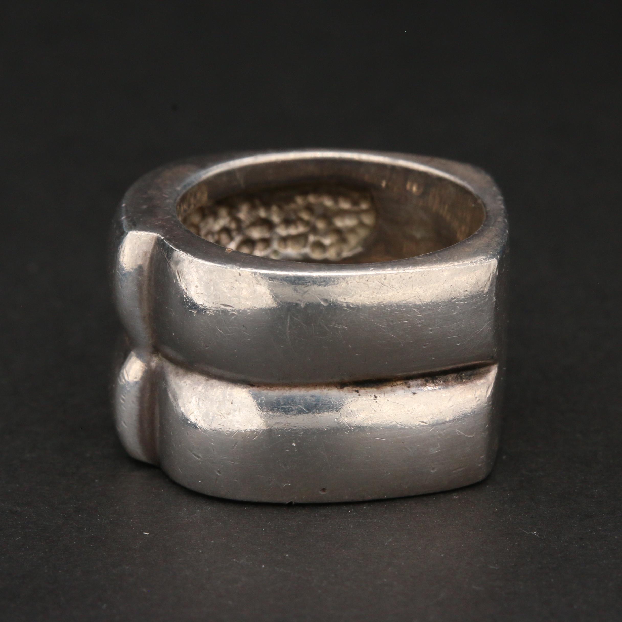 Linda Joslin Sterling Silver Ring