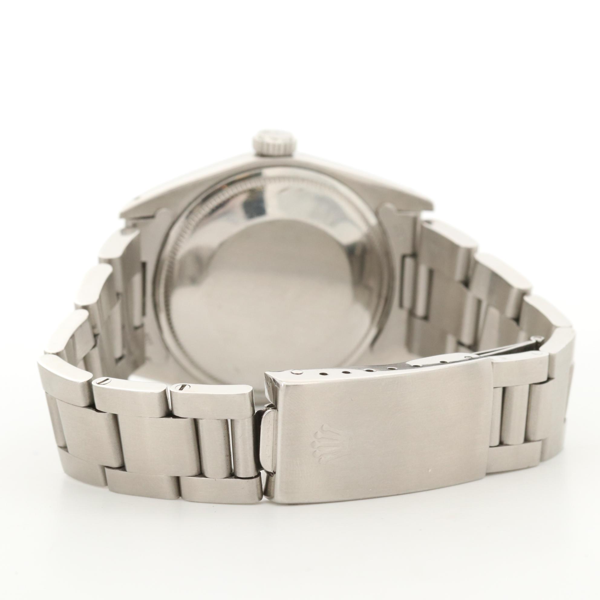 Vintage Rolex Date Stainless Steel Watch, 1968