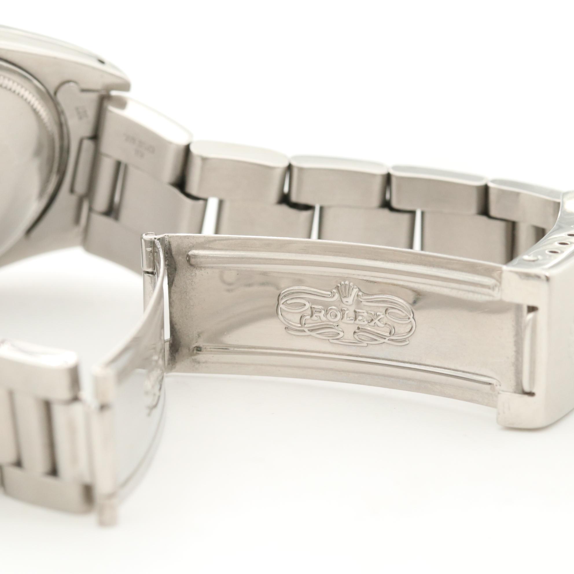 Vintage Rolex Date Stainless Steel Watch, 1968