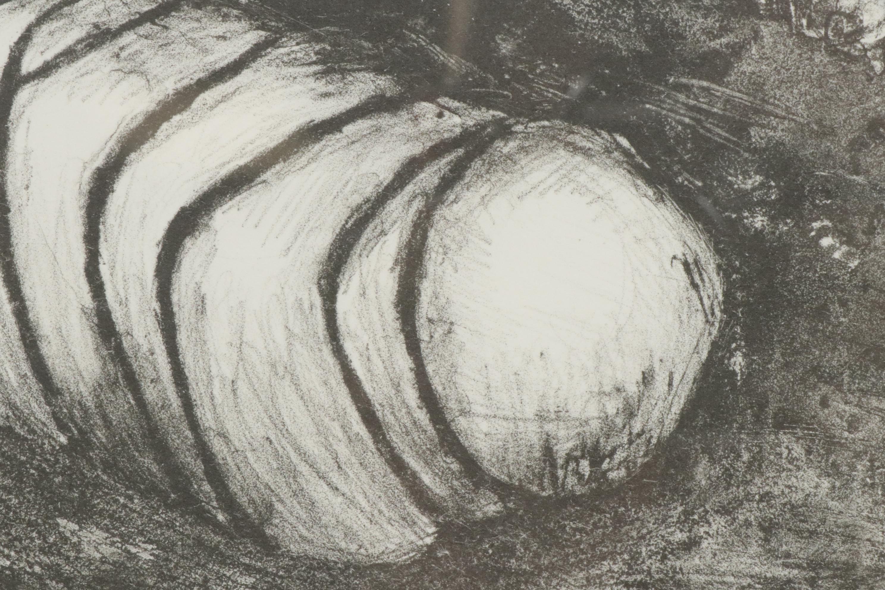 Mary Fortuna Lithograph "Caught, Asleep"