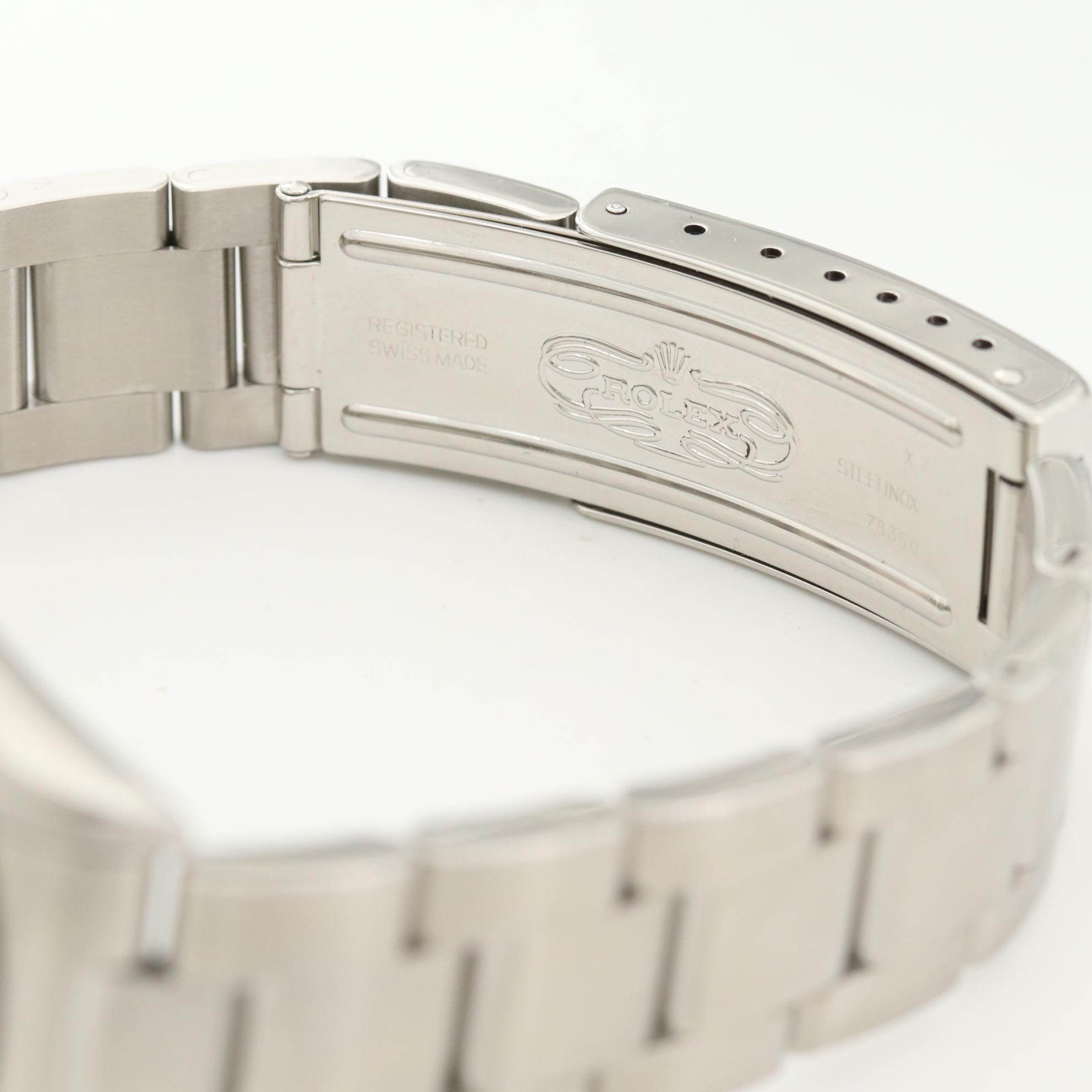 Rolex Oyster Perpetual Stainless Steel Watch, 1999