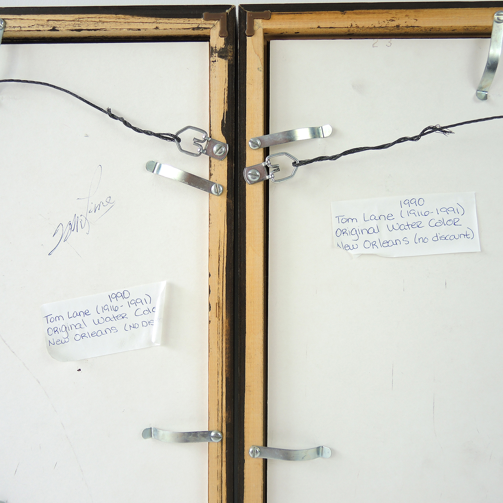 Tom Lane Watercolor Paintings of New Orleans