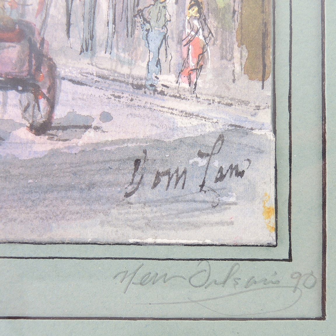 Tom Lane Watercolor Paintings of New Orleans