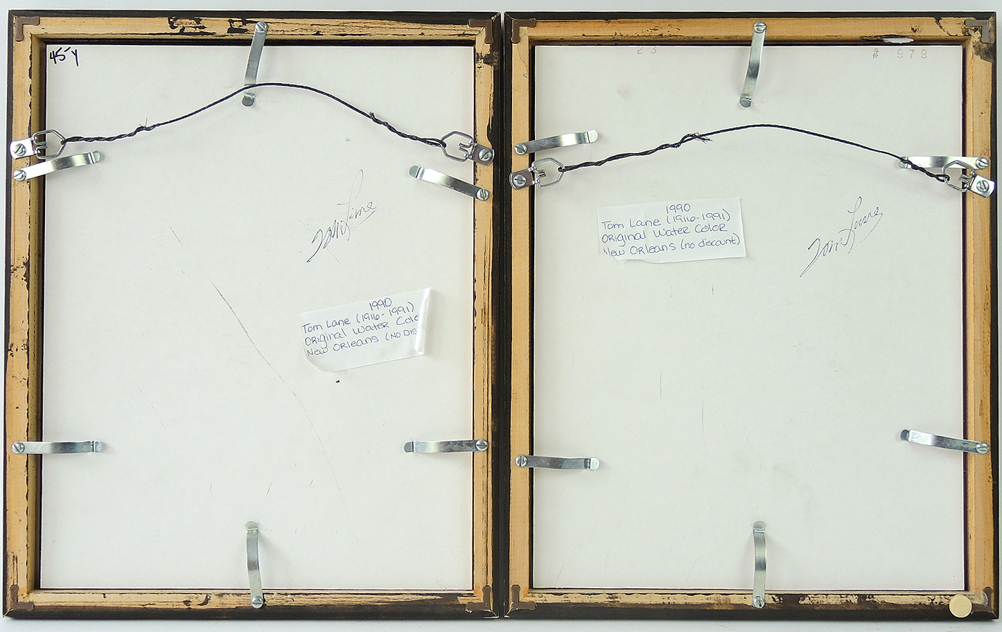 Tom Lane Watercolor Paintings of New Orleans