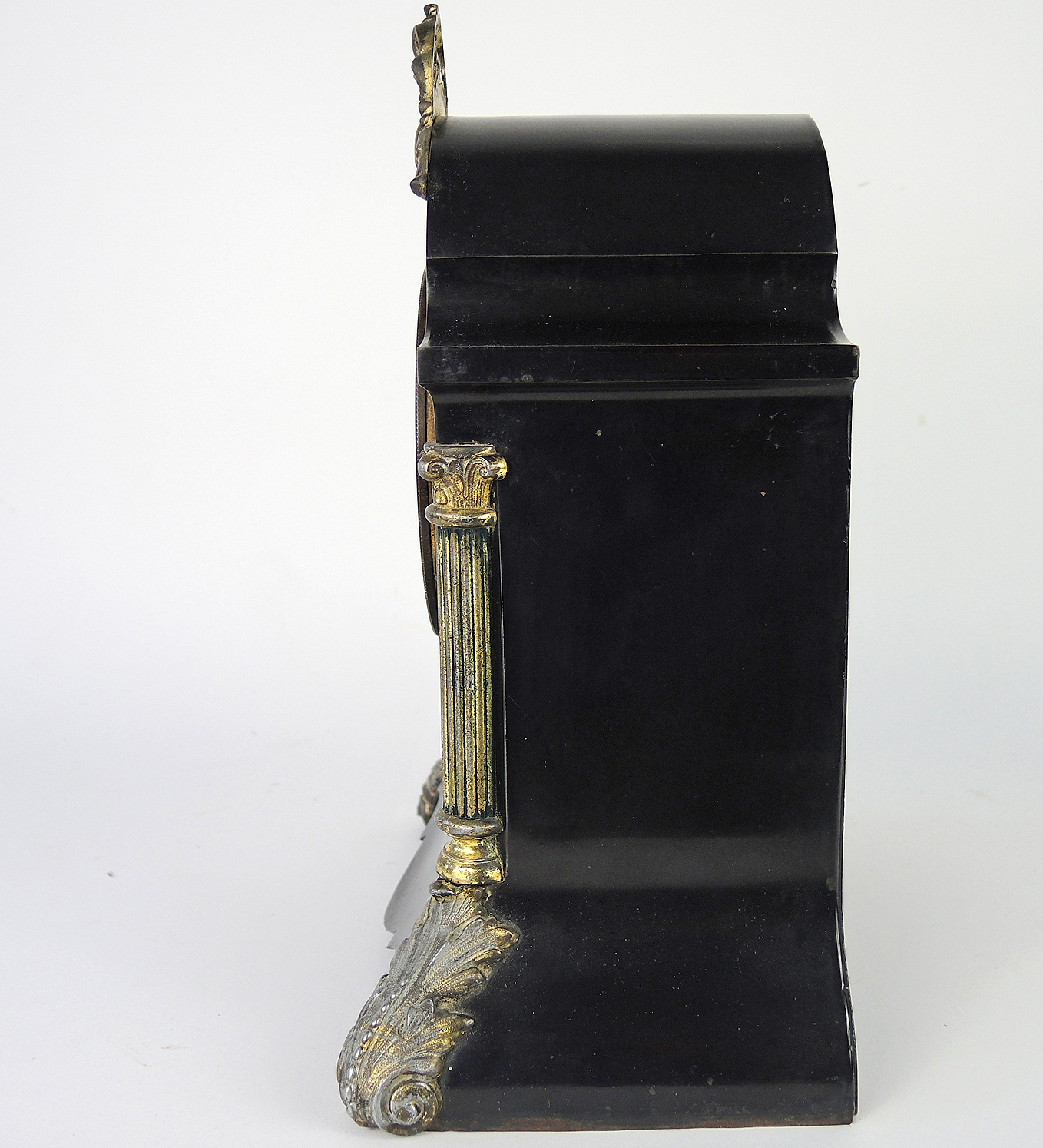 Ansonia Clock Company "Danube" Iron Mantel Clock, Circa 1900