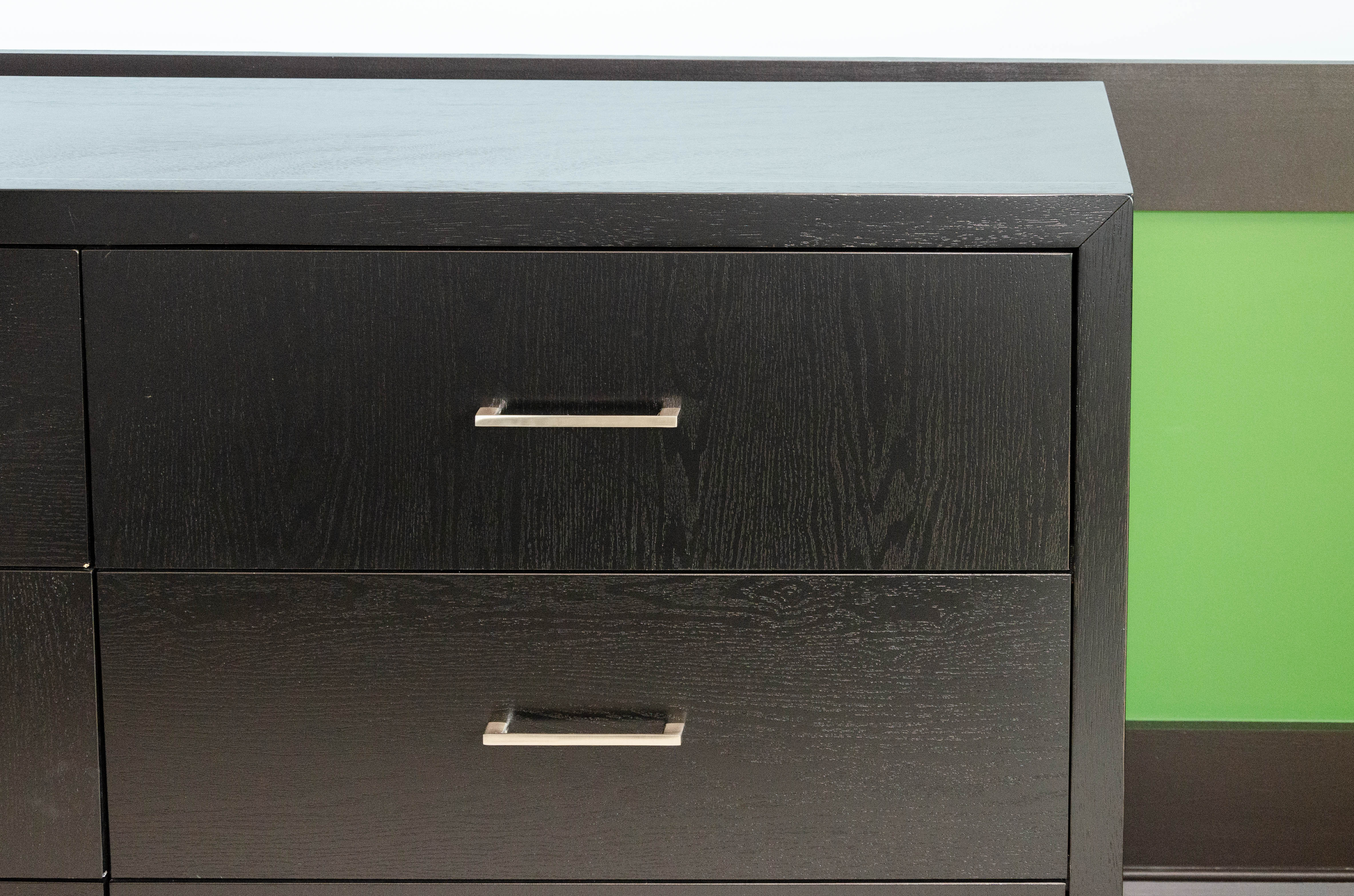 Modern Chest of Drawers in Espresso Finish