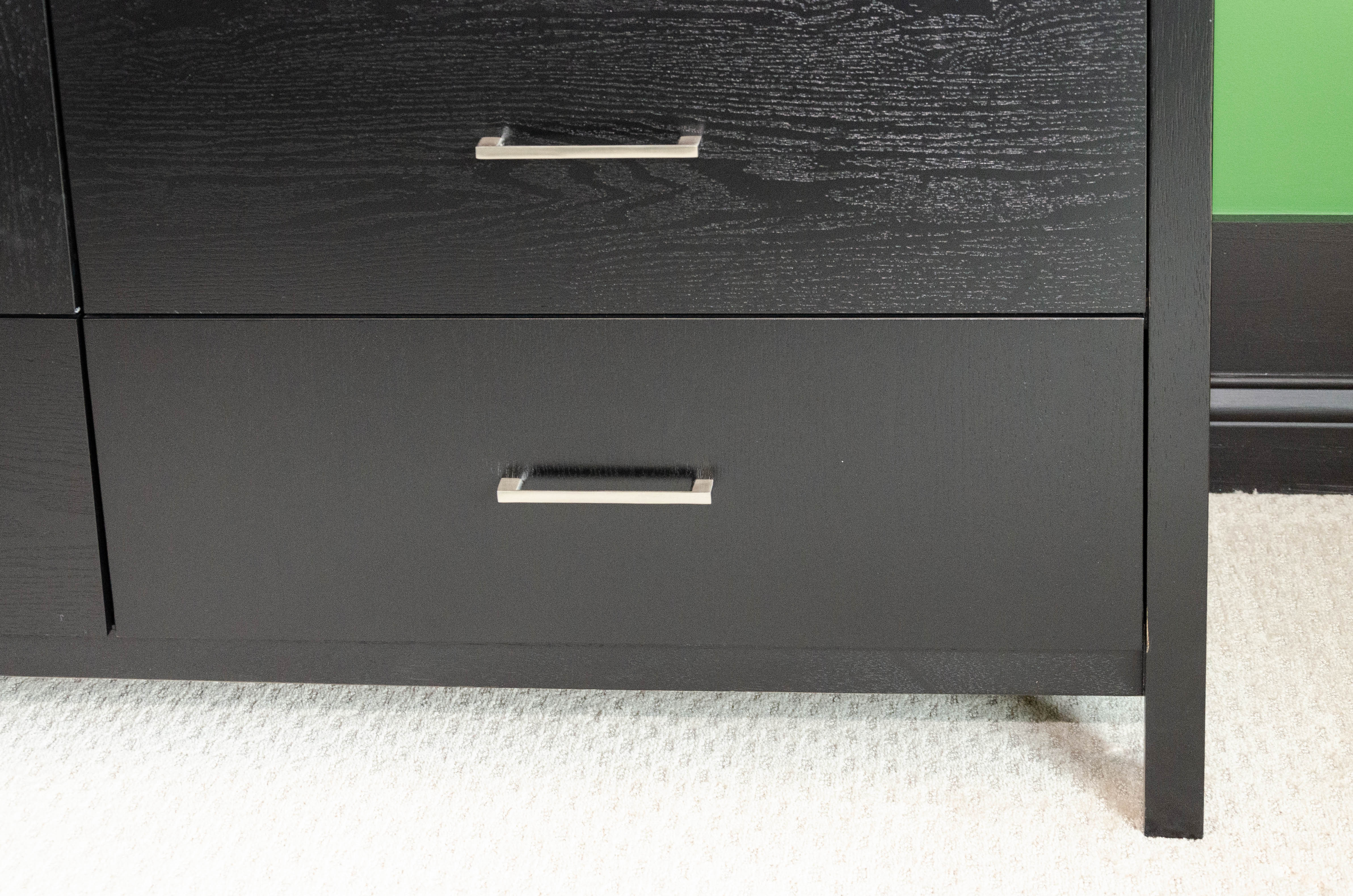 Modern Chest of Drawers in Espresso Finish