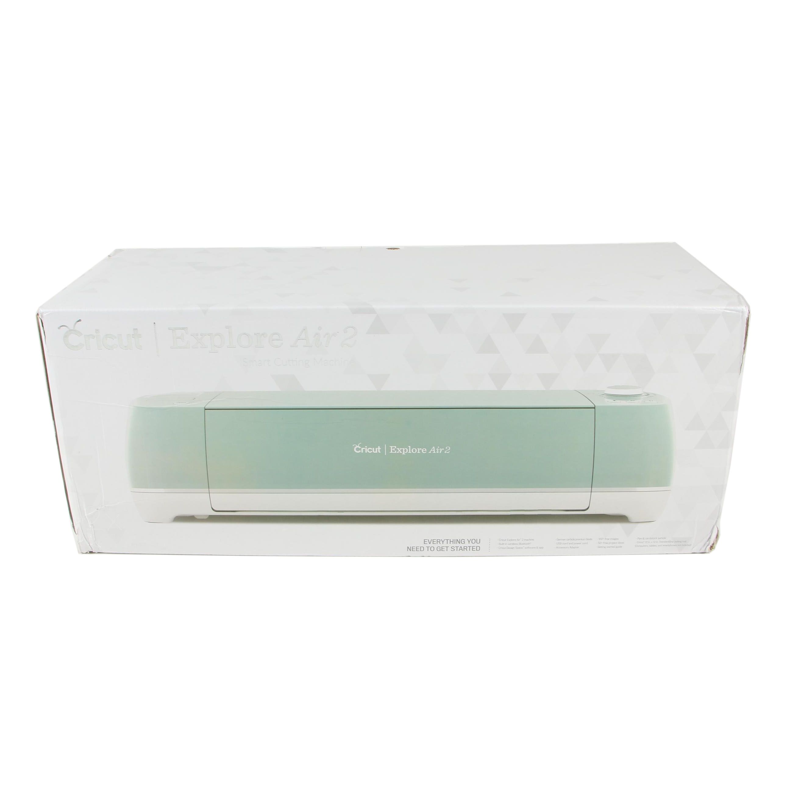 Mint Cricut Explore Air 2 Material Cutting Machine with Standard Grip Mat