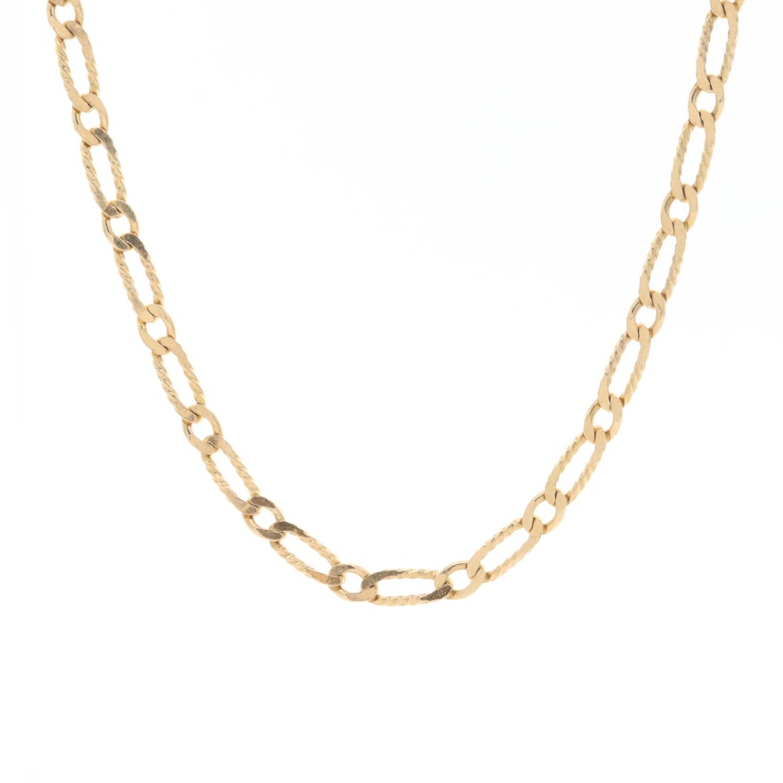 14K Yellow Gold Chain