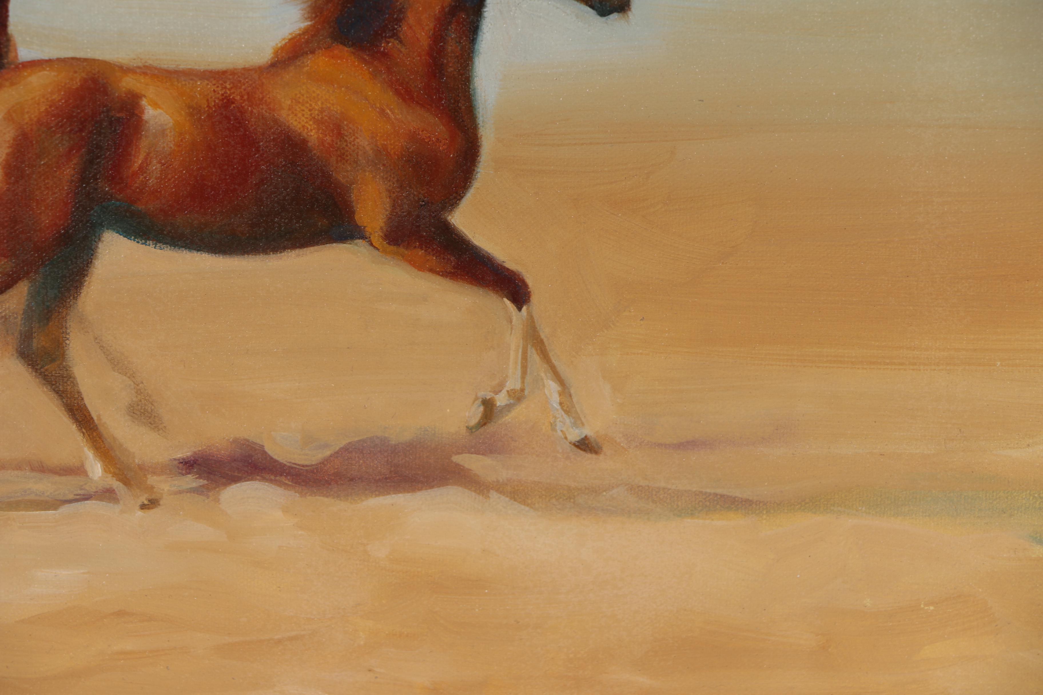 Susan Dorazio Oil Painting "Desert Run"