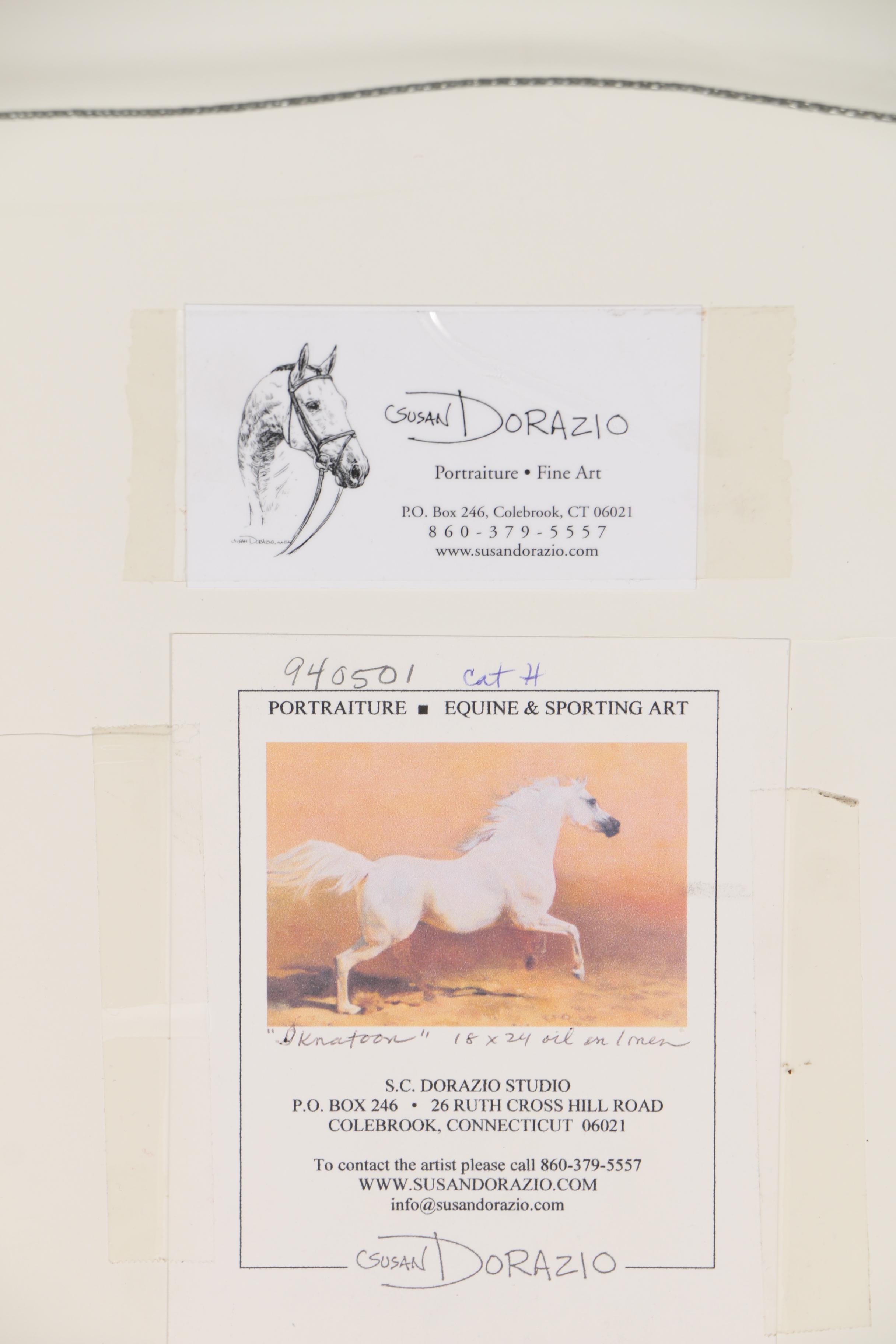 Susan Dorazio Oil Painting "Desert Run"